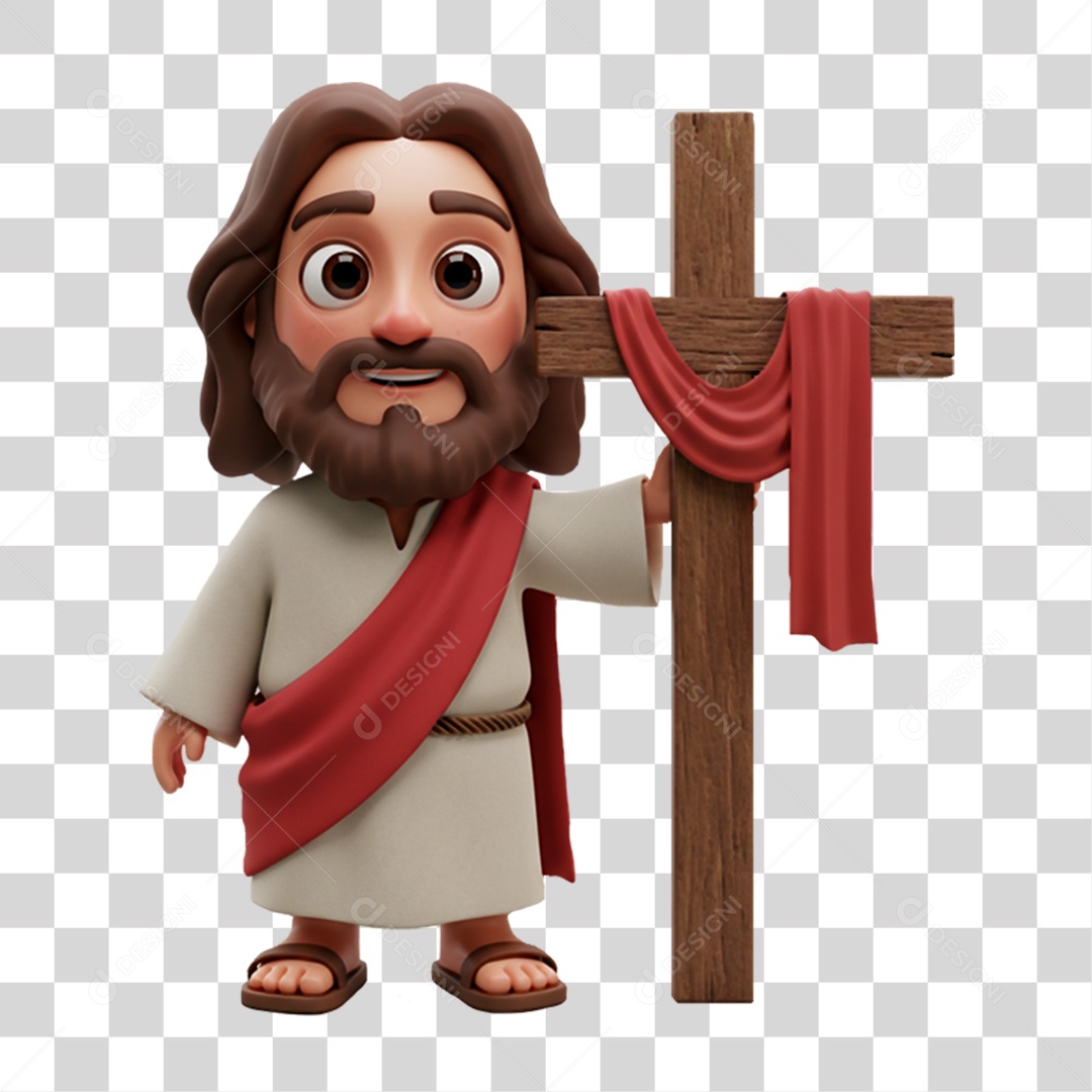 Personagem Semelhante a Jesus Cristo PNG Transparente