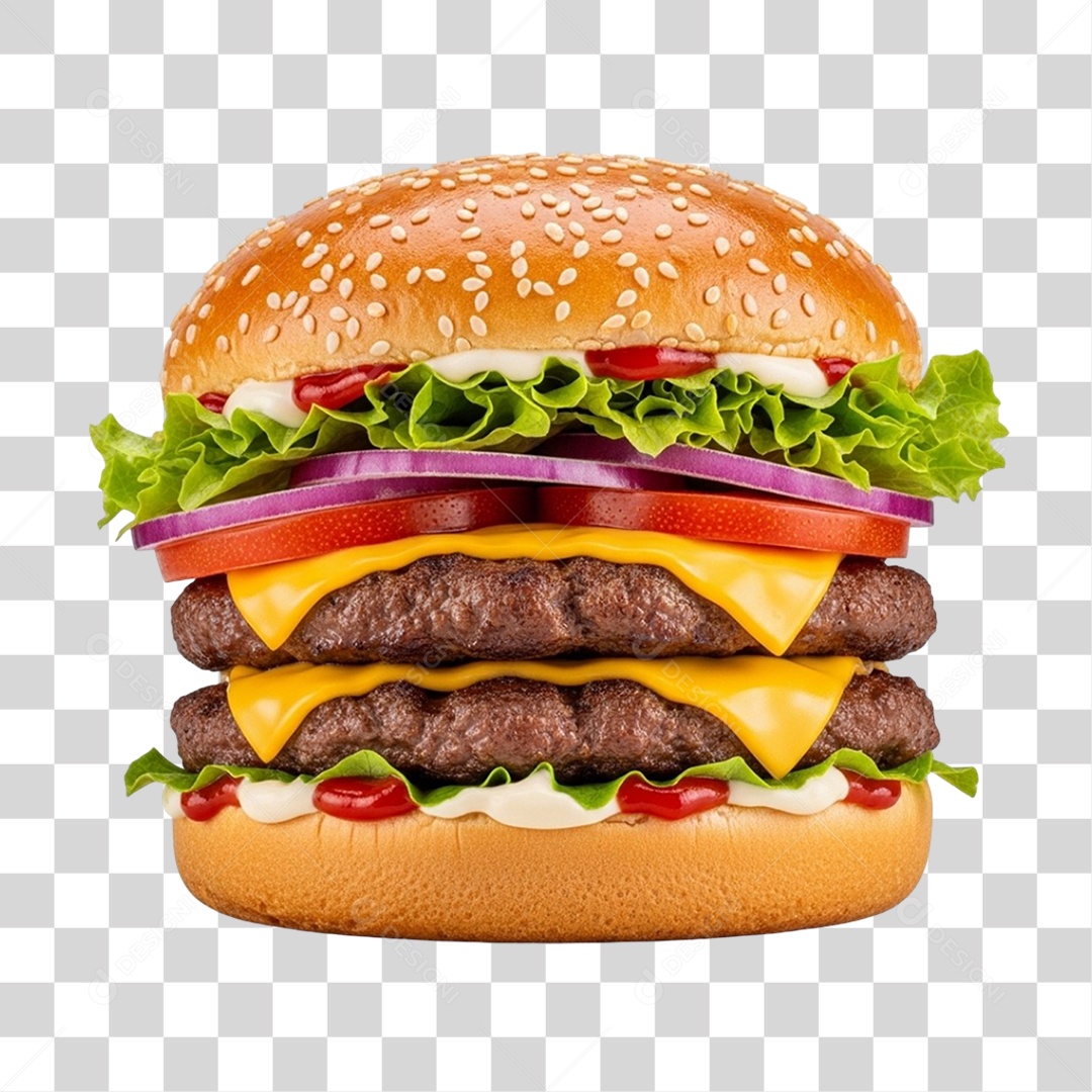 Burger Snack Sandwich PNG Transparent