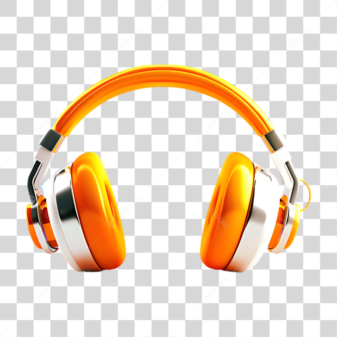 Fone de Ouvido PNG Transparente