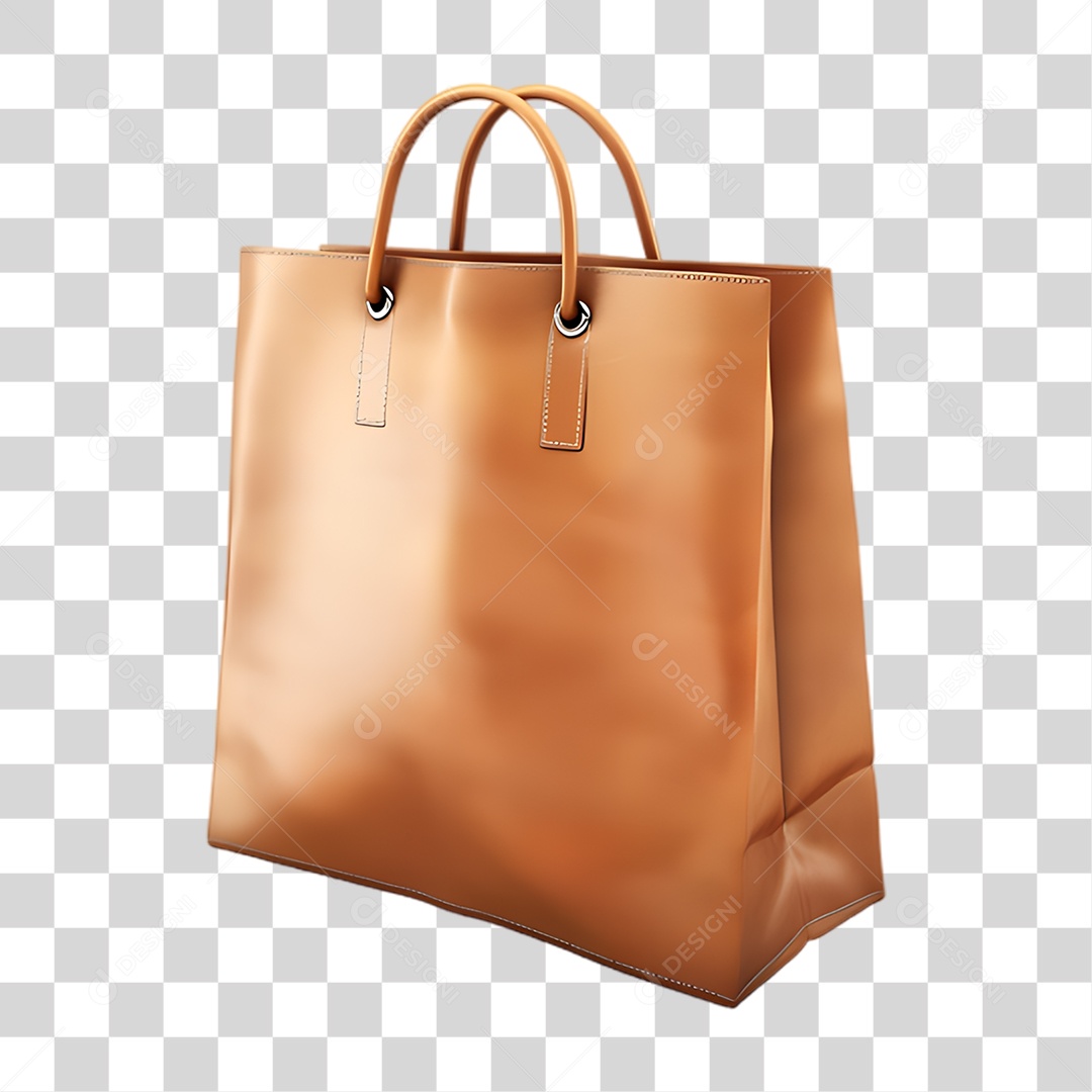 Bolsa de Couro PNG Transparente