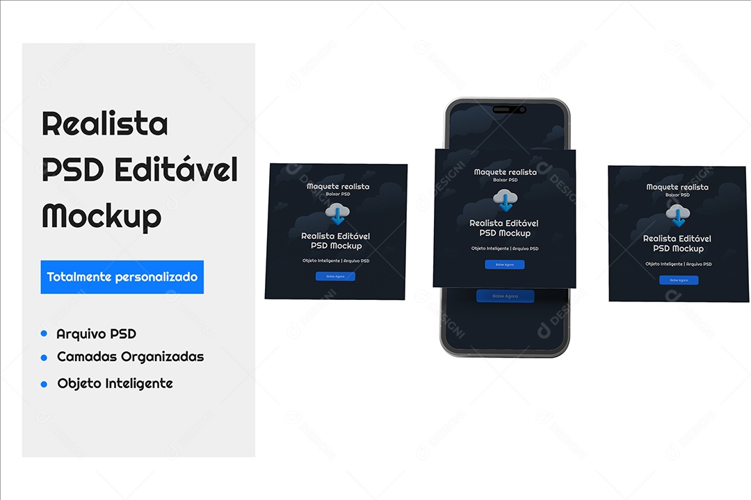 Mockup Papel Timbrado e Identidade Visual na Prancheta PSD Editável