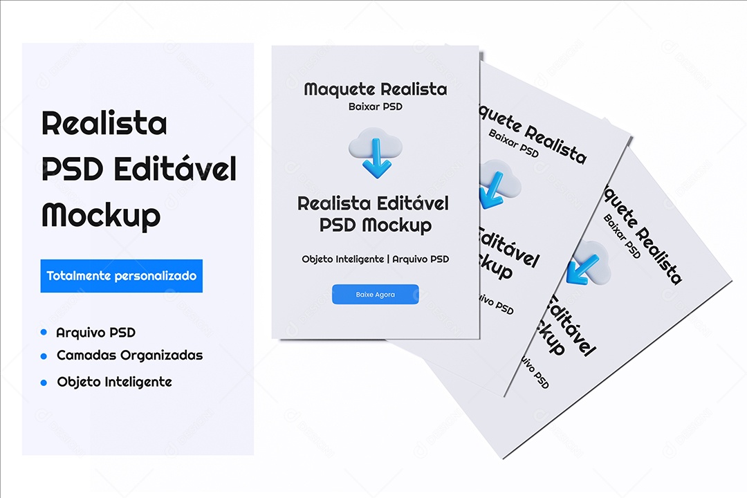 Mockup De Livro PSD Editável