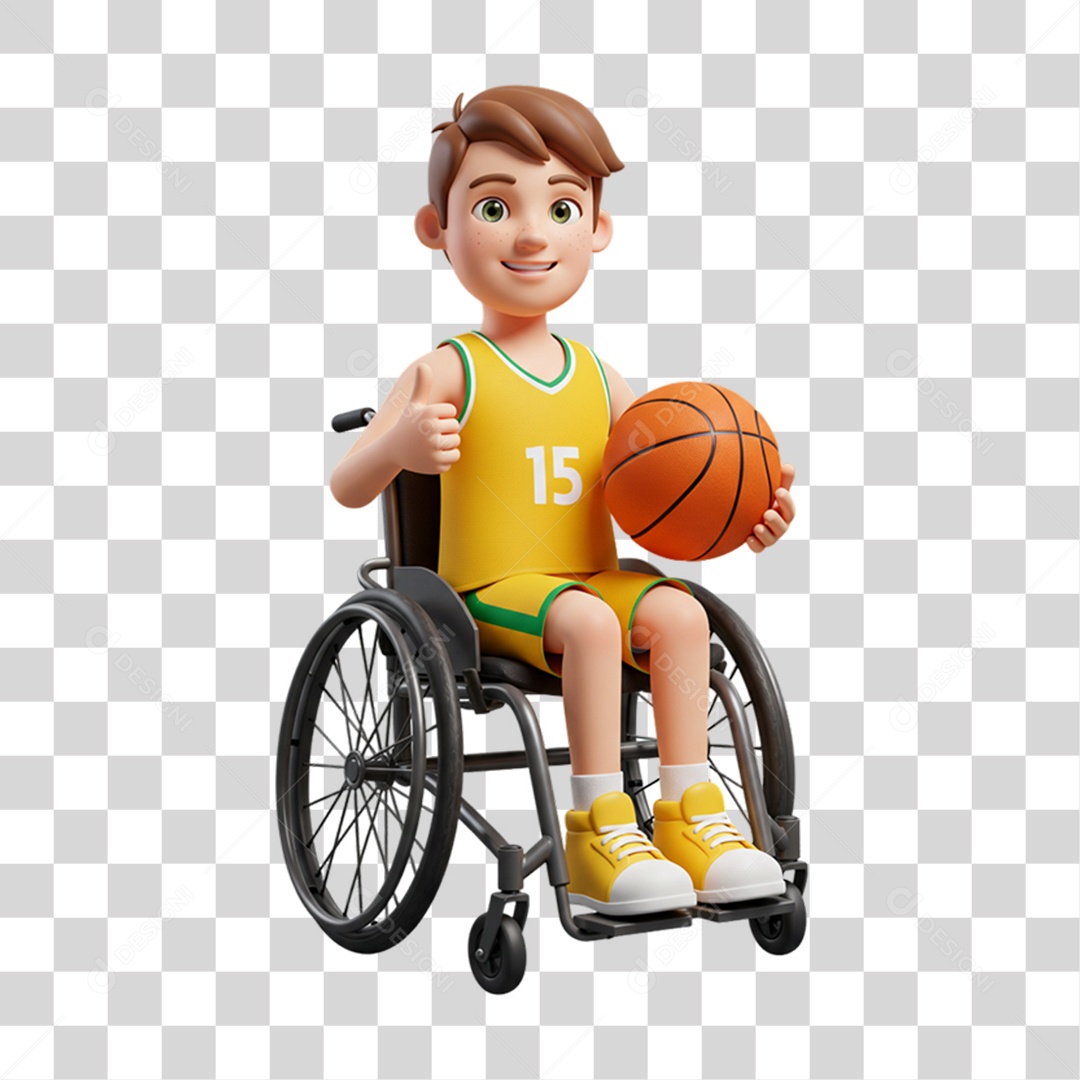 Personagem Criança com Deficiências Doenças PNG Transparente