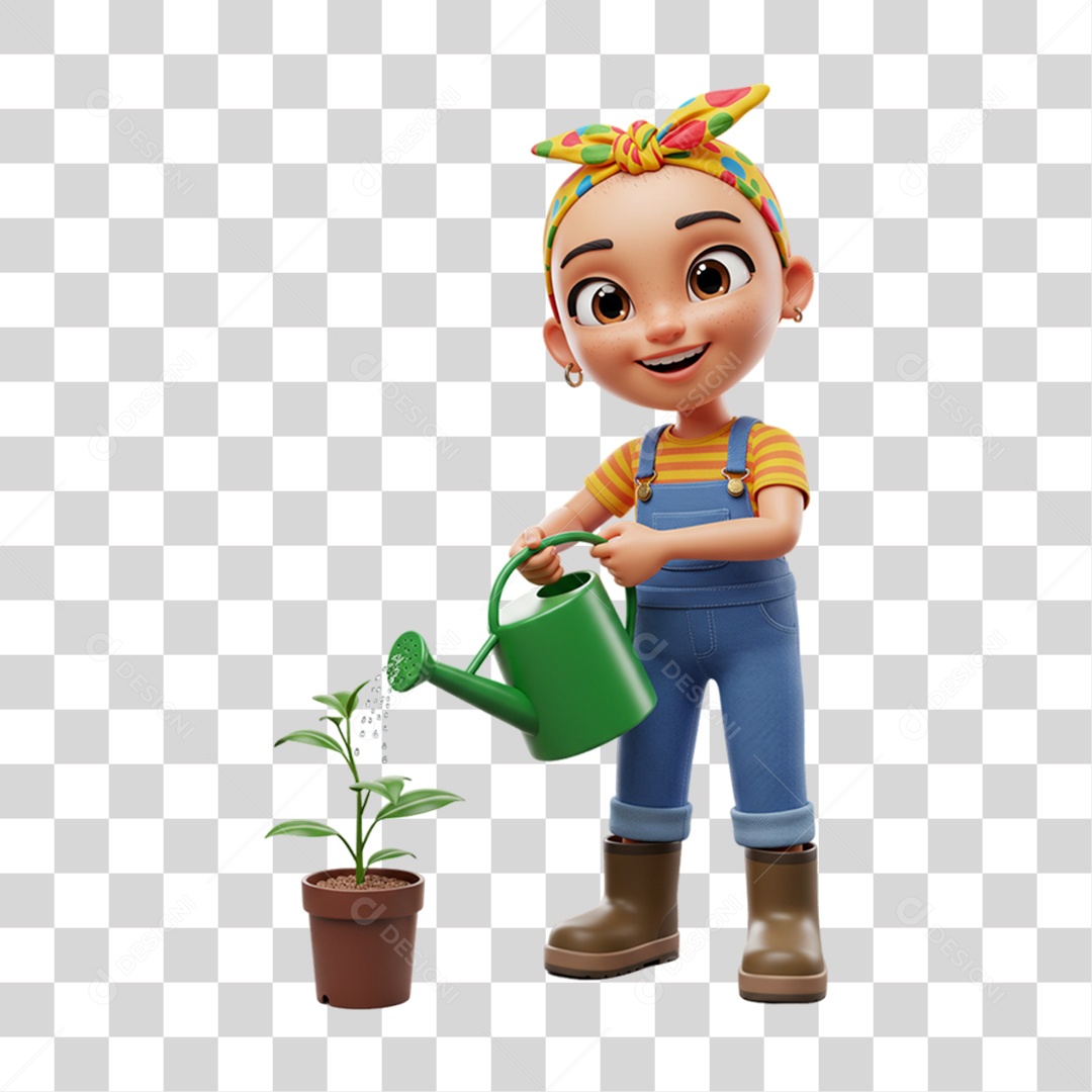 Personagem Criança com Deficiências Doenças PNG Transparente