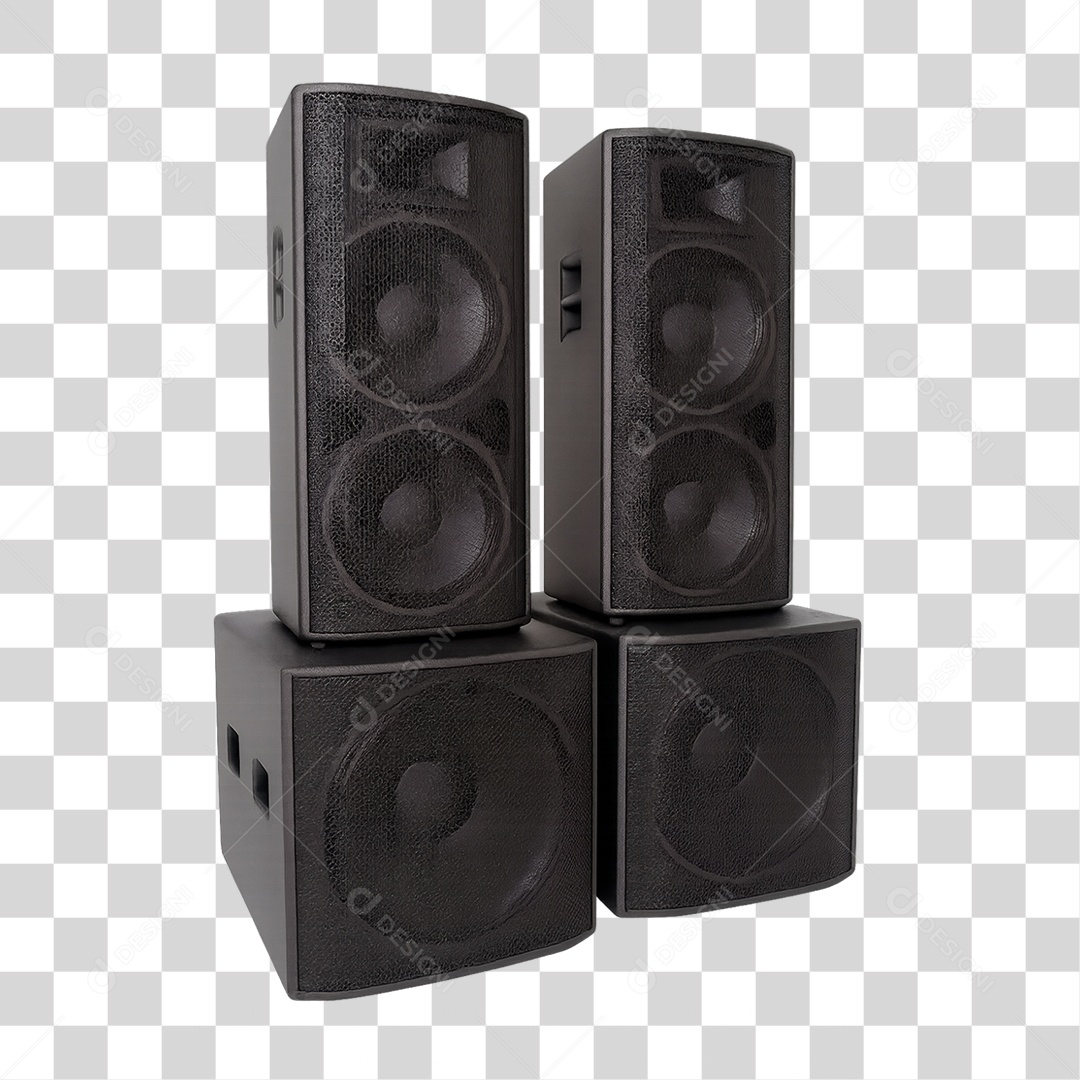 Caixas de Som PNG Transparente