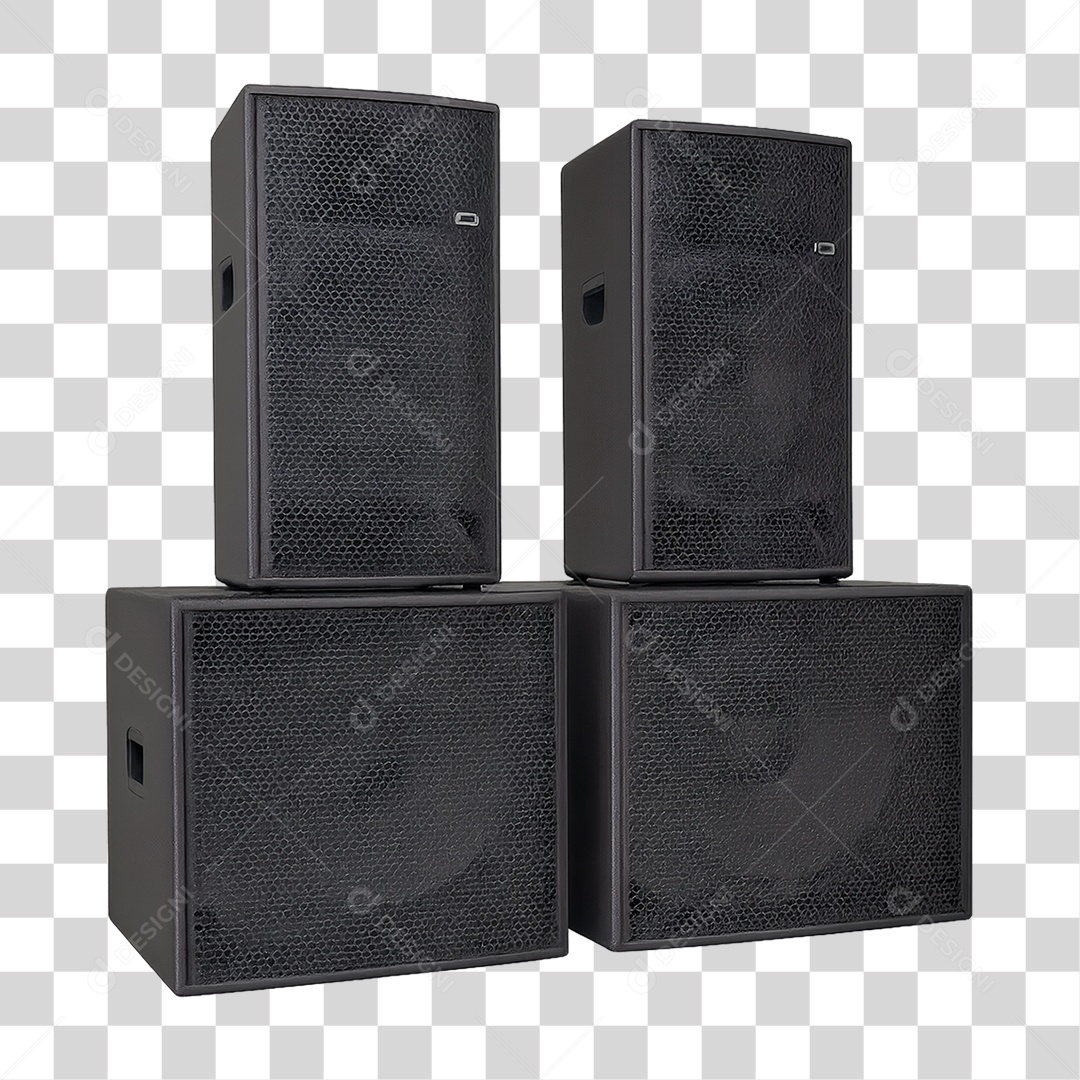 Caixas de Som PNG Transparente