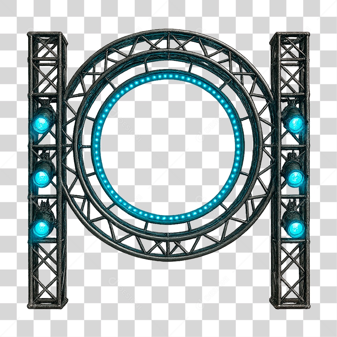 Estruturas de Palco PNG Transparentes