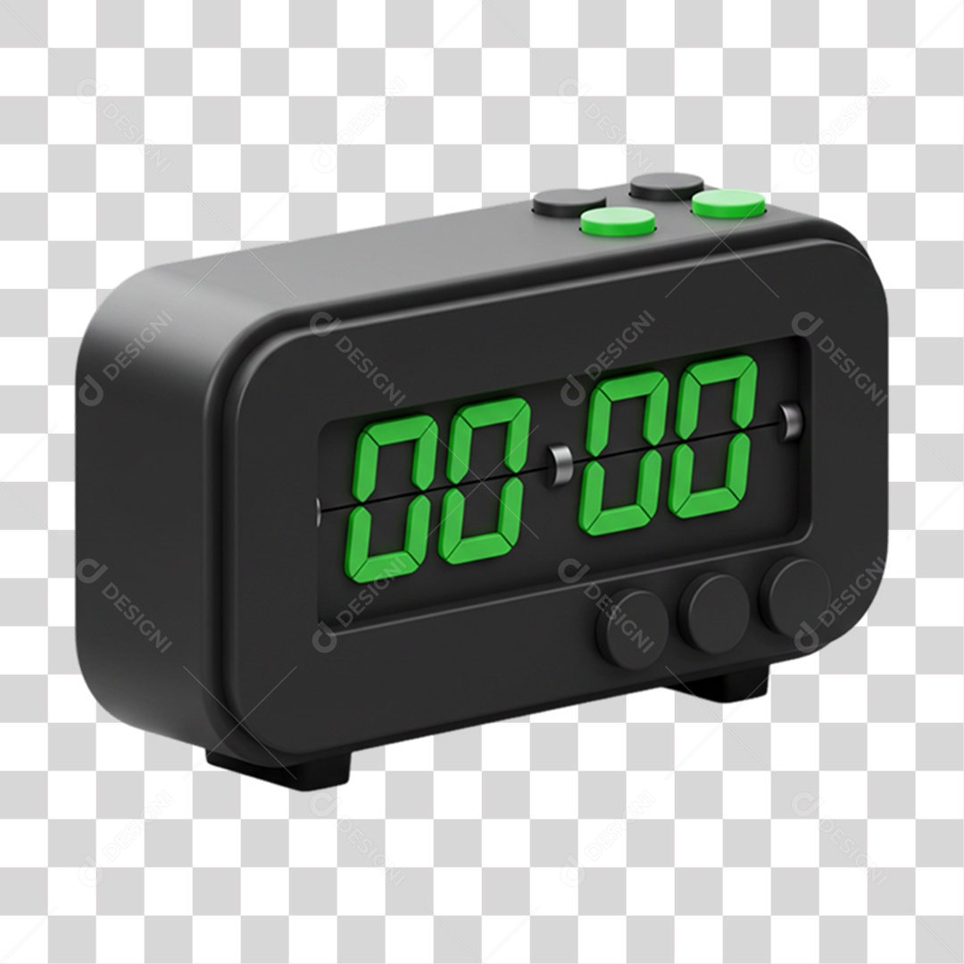 Cronômetro Campanha de Conscientização Setembro Verde PNG Transparente