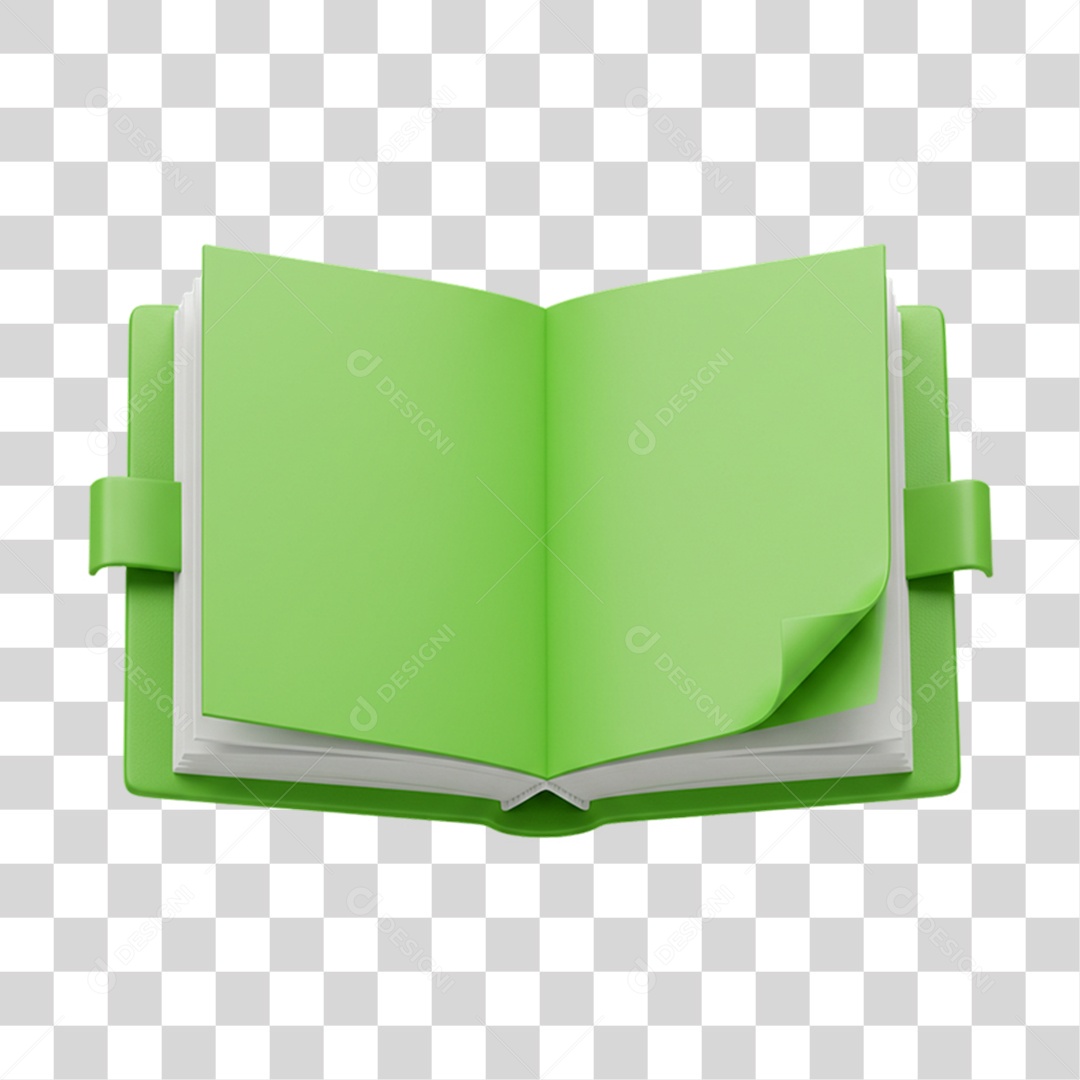 Livro Campanha de Conscientização Setembro Verde PNG Transparente