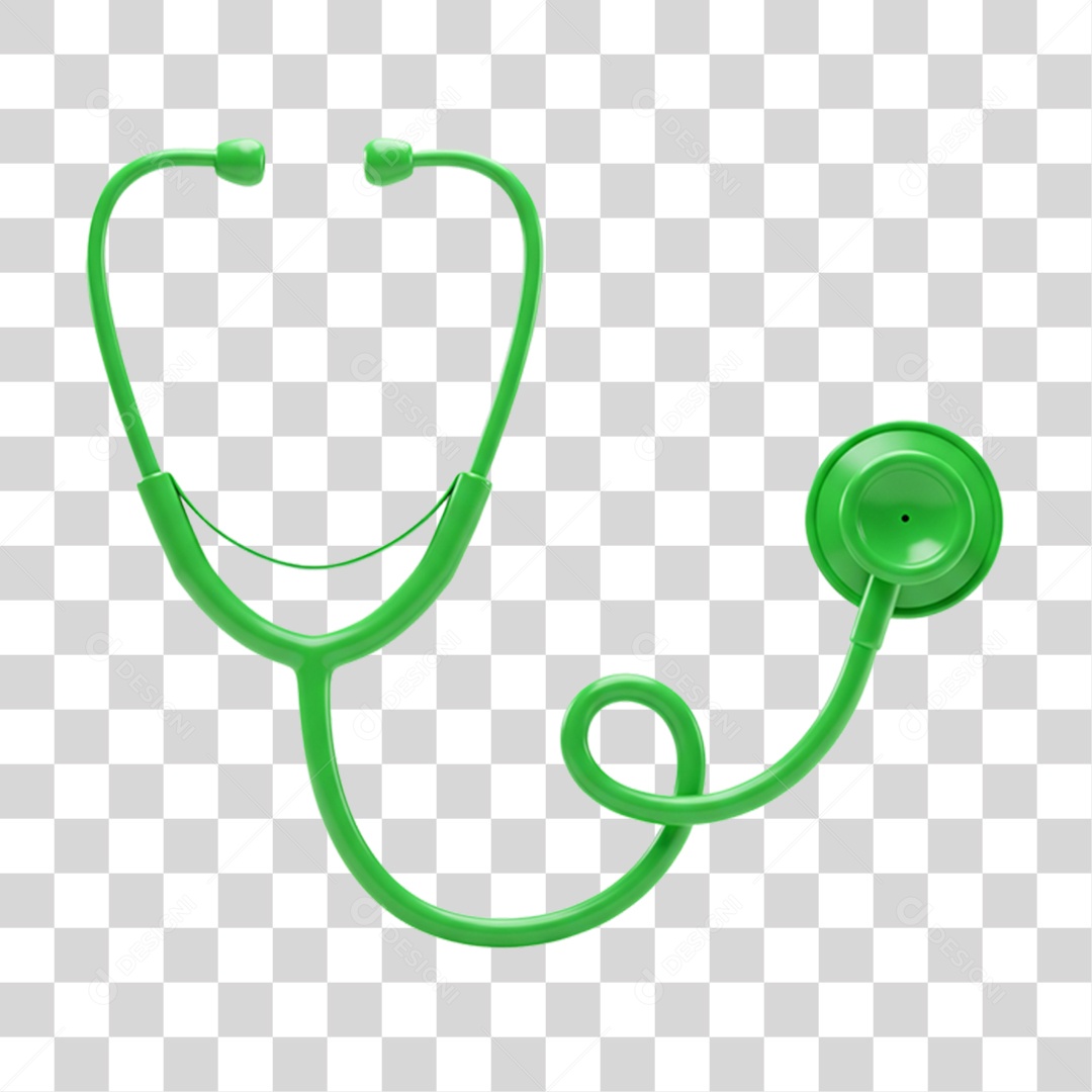 Estetoscópio Campanha de Conscientização Setembro Verde PNG Transparente