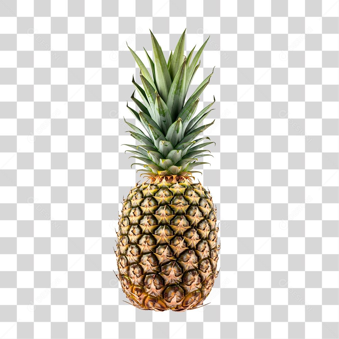Abacaxi Maduro PNG Transparente