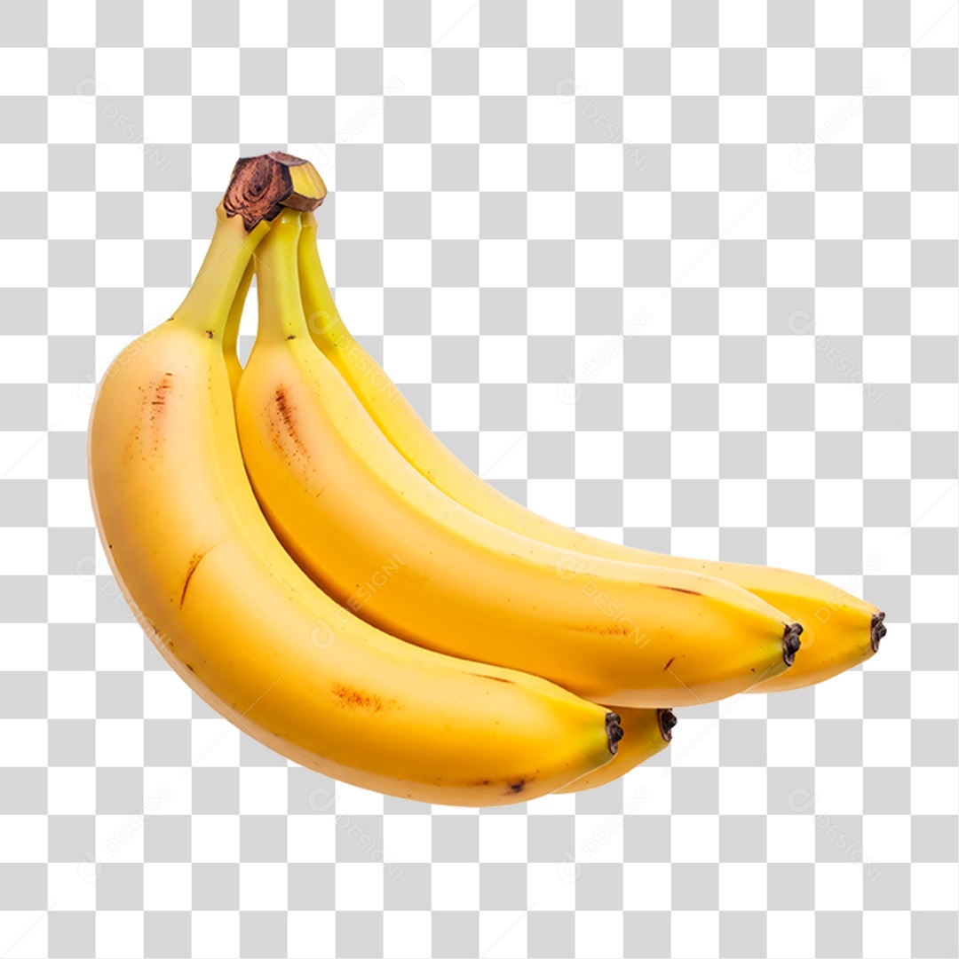 Penca de Bananas PNG Transparente