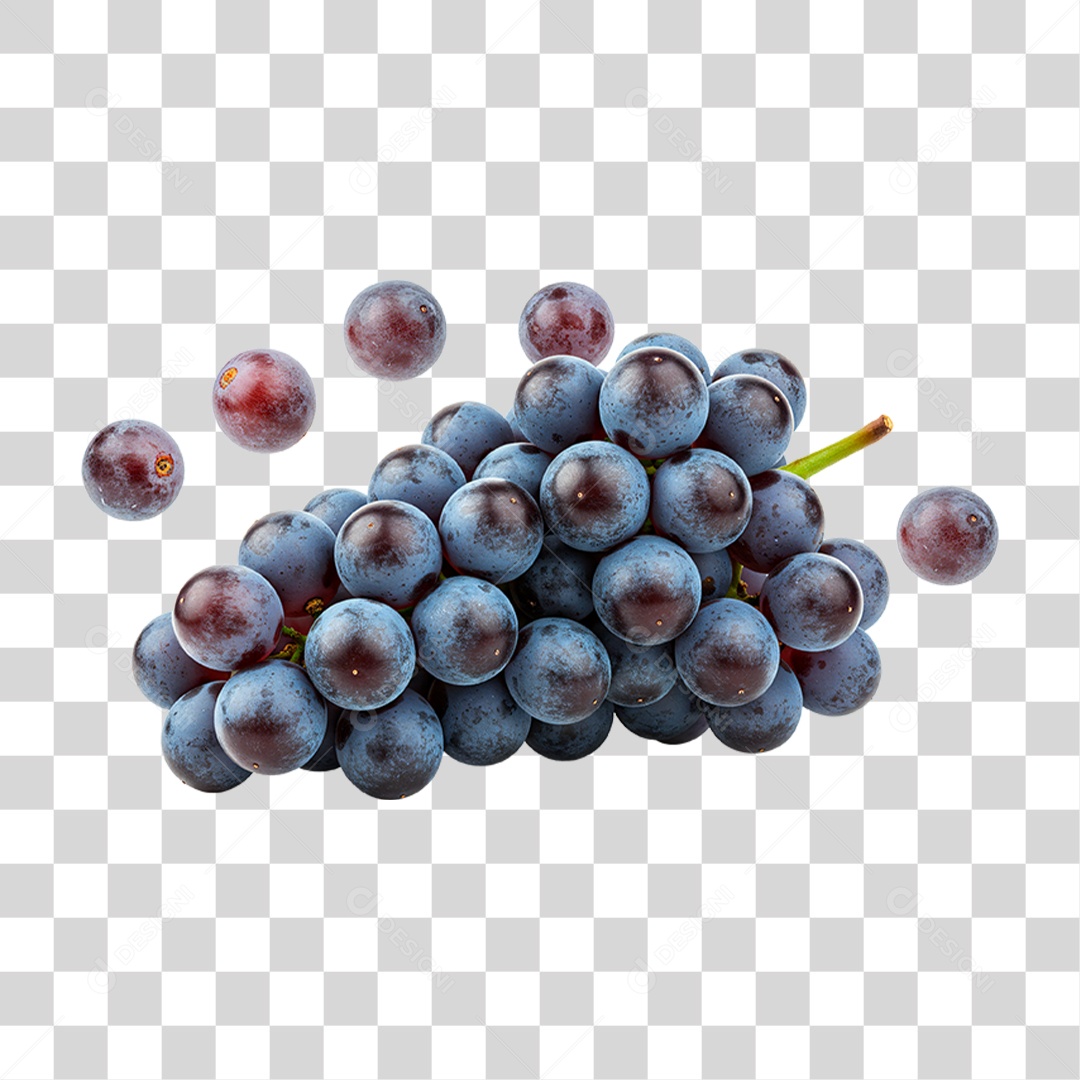 Cacho de Uva PNG Transparente