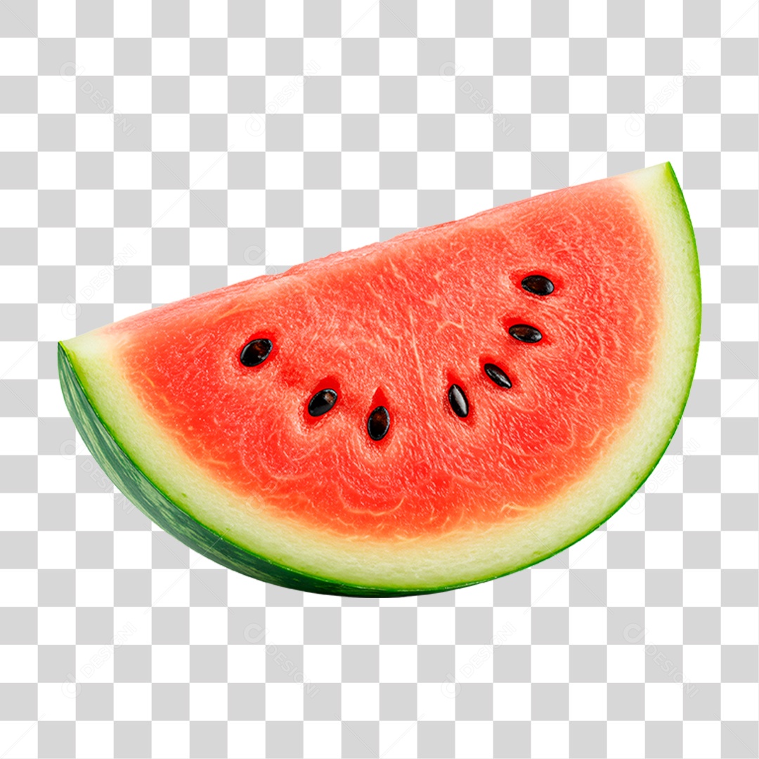 Fatia de Melancia PNG Transparente