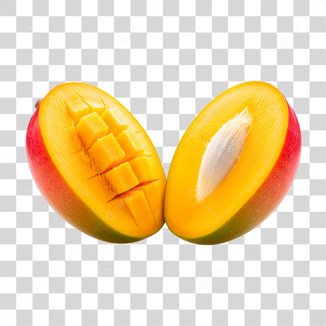 Manga Partida ao Meio PNG Transparente