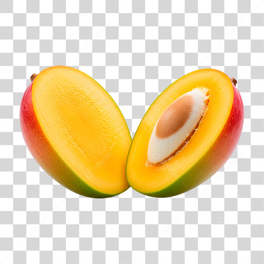 Manga Partida ao Meio PNG Transparente