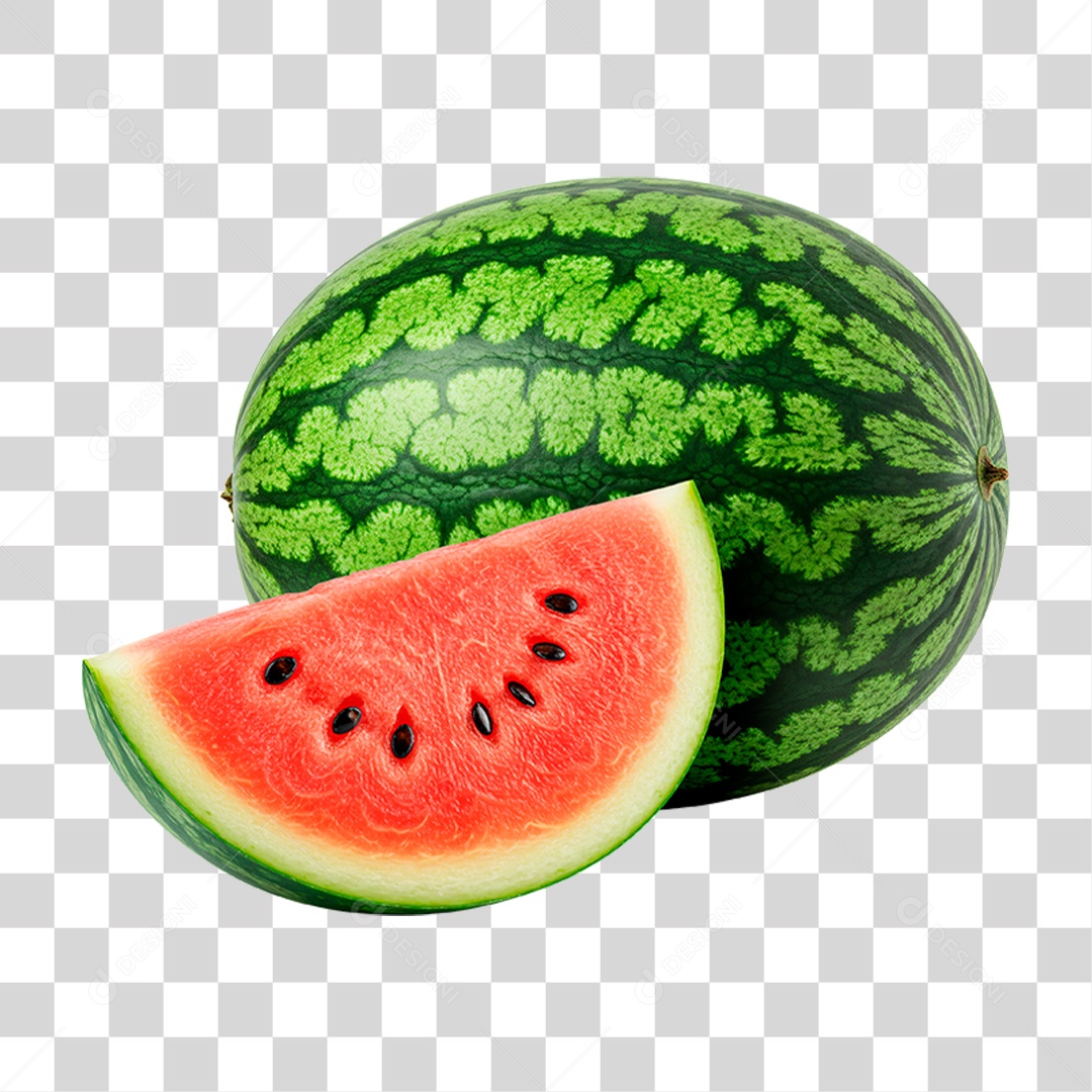 Melancia PNG Transparente