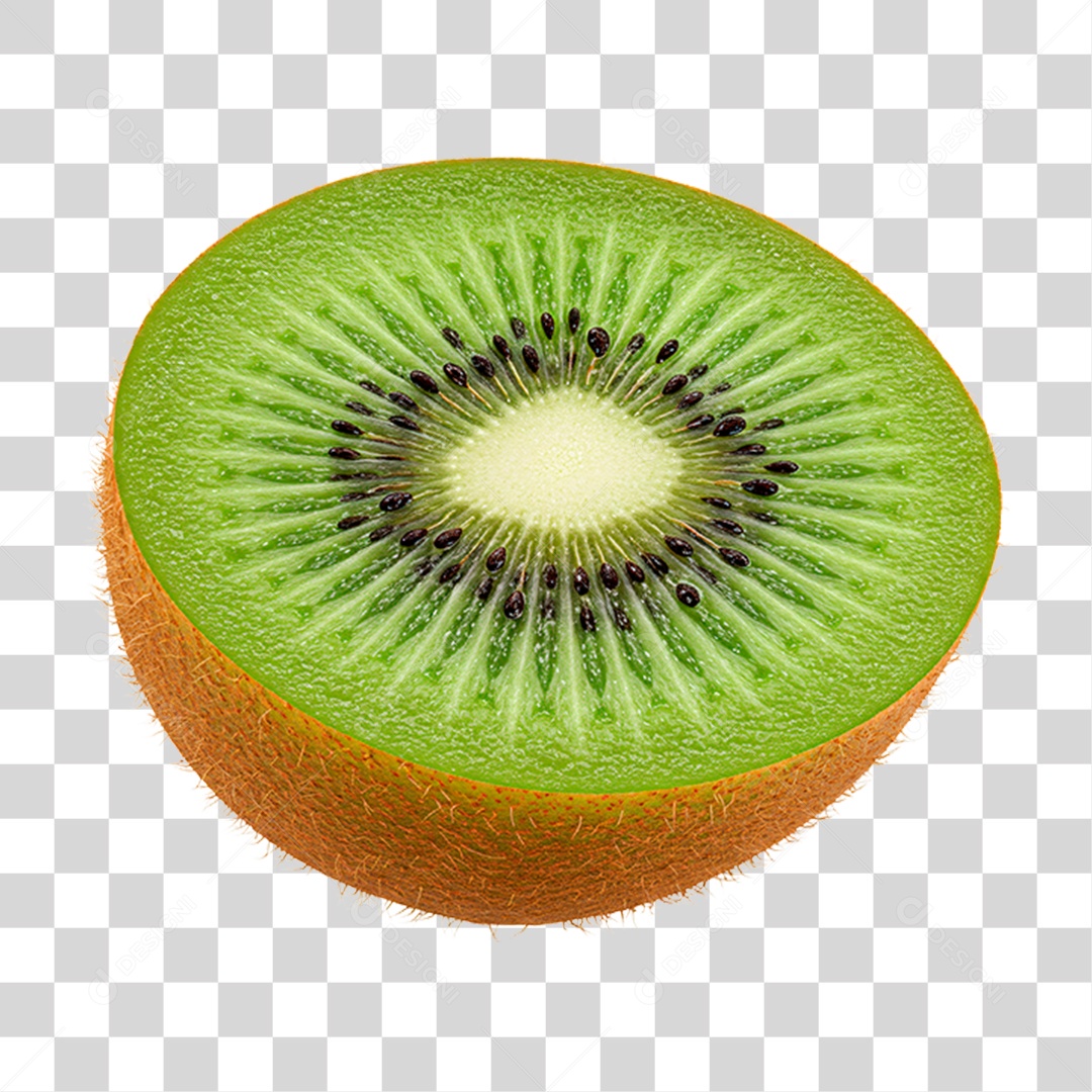 Pedaço de Kiwi PNG Transparente