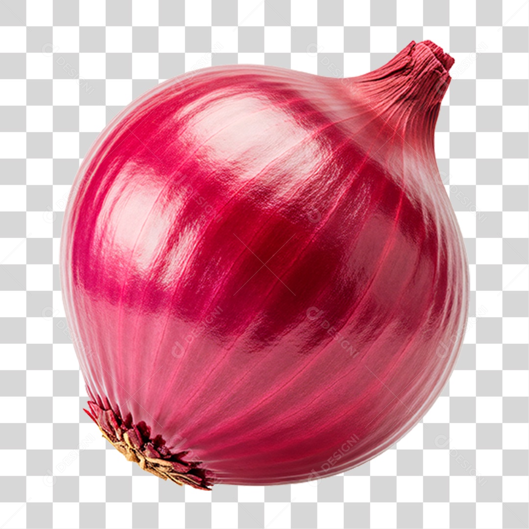 Cebola Roxa PNG Transparente