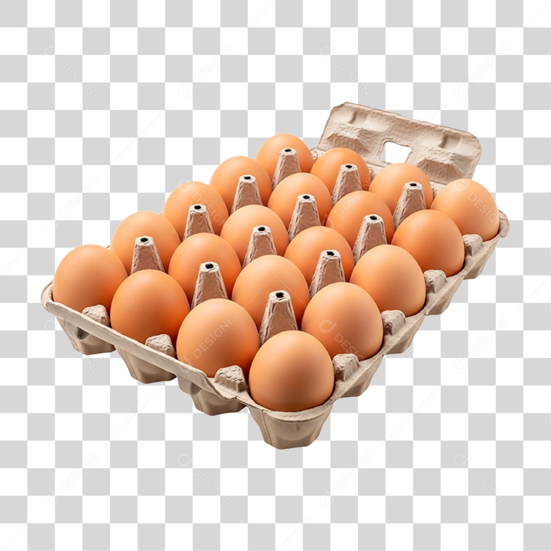 Embalagem de Ovos Vermelhos PNG Transparente