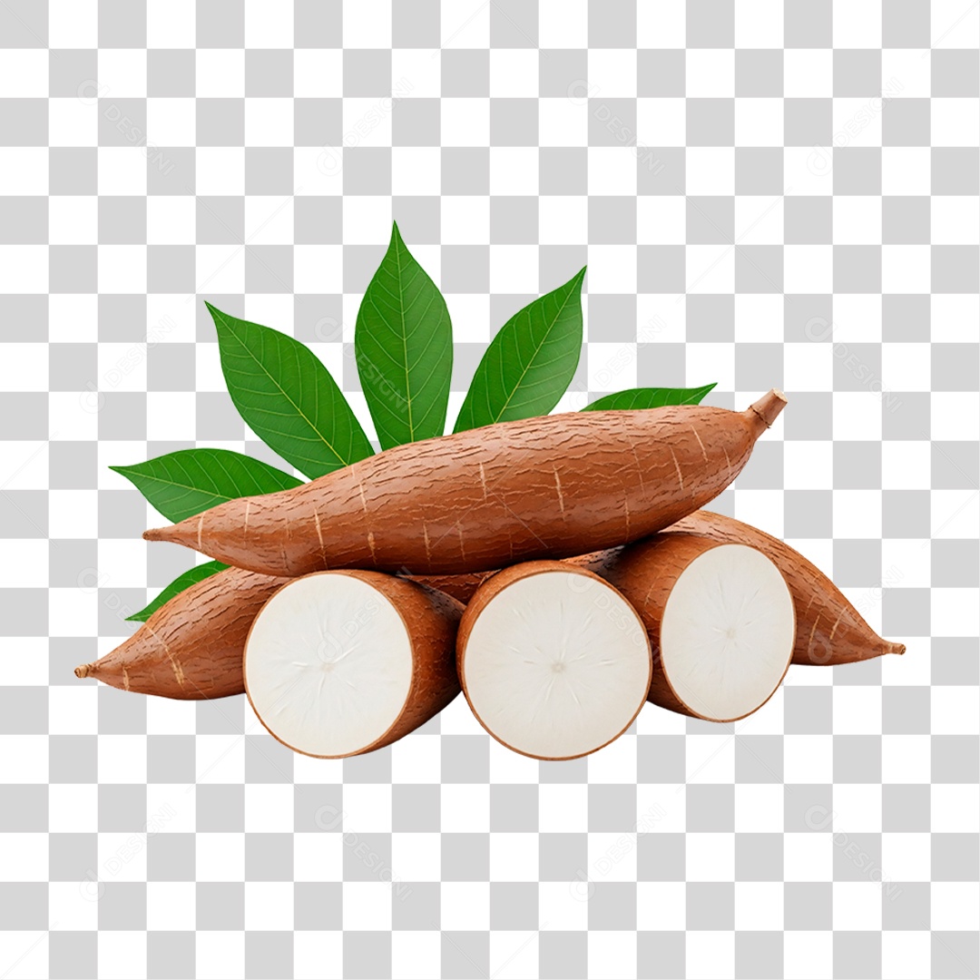 Mandiocas PNG Transparente