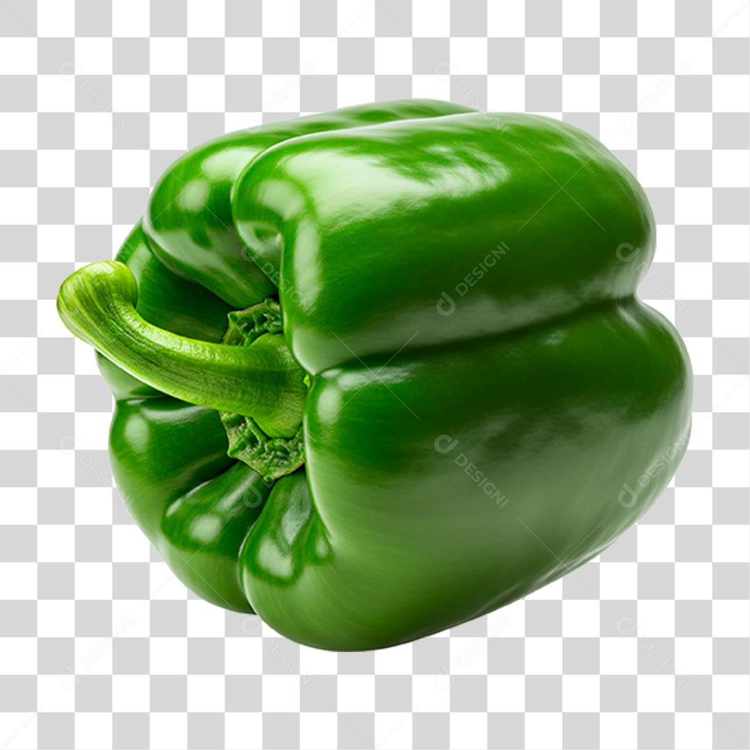 Pimentão Verde PNG Transparente