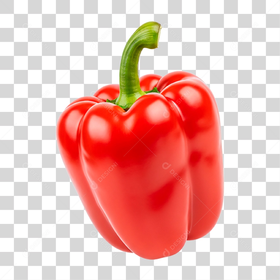 Pimentão Vermelho PNG Transparente