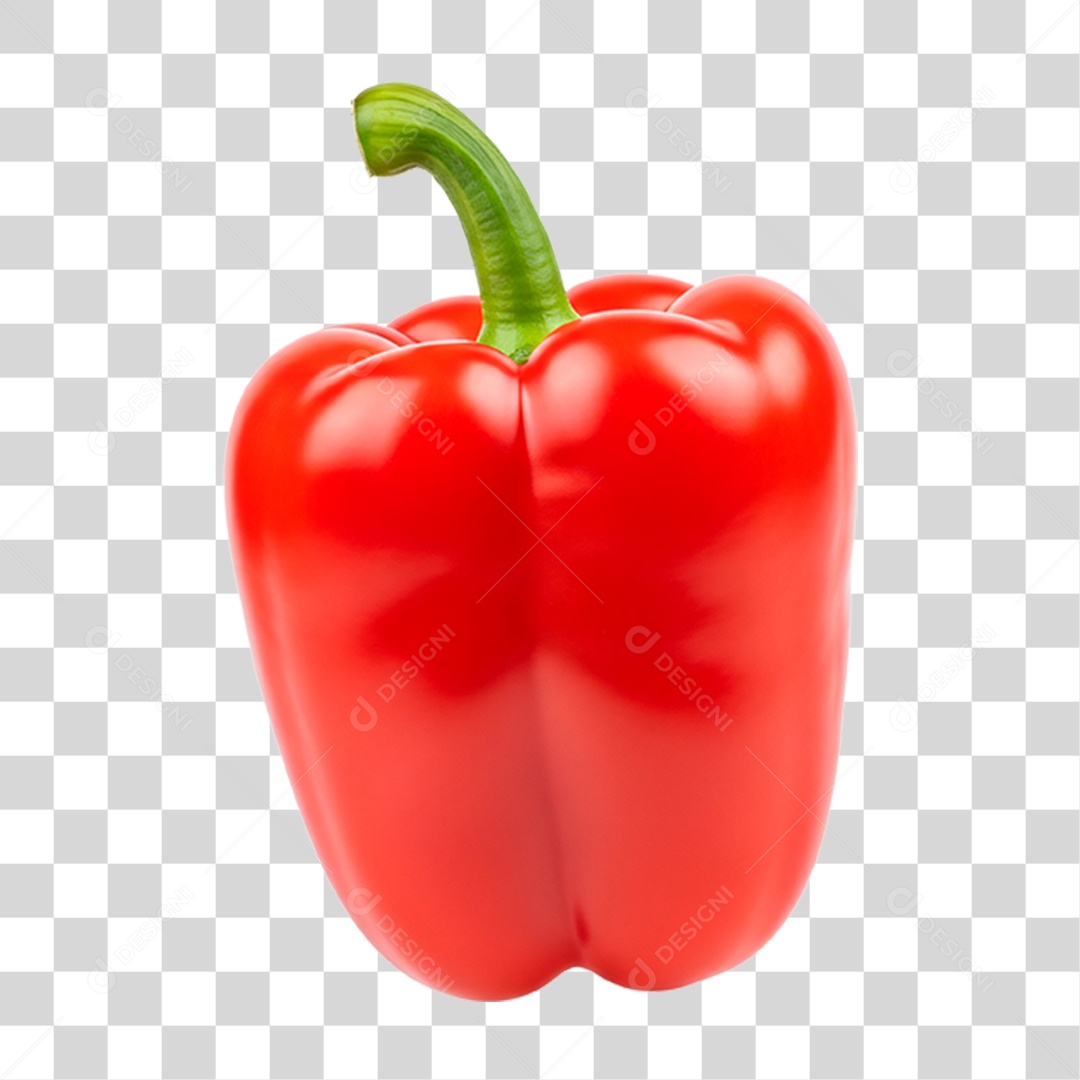 Pimentão Vermelho PNG Transparente