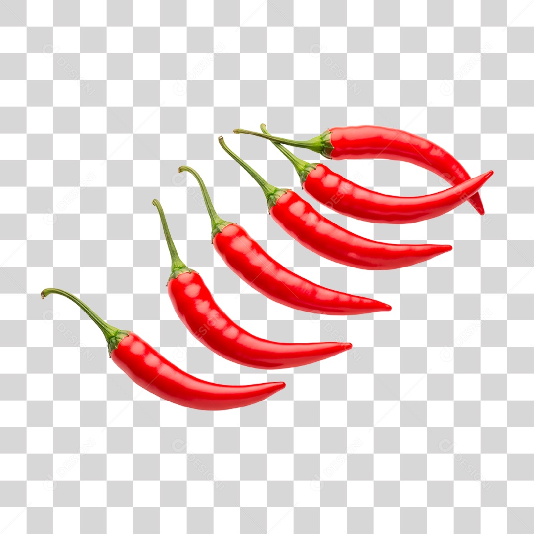 Pimentas Maduras PNG Transparente