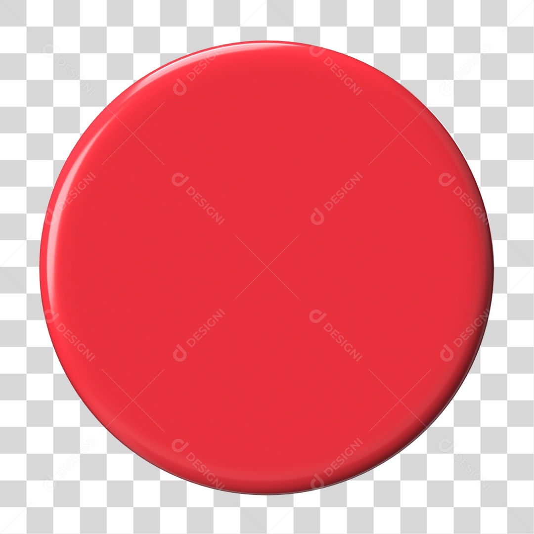 Elemento 3D Selo Forma PNG Transparente