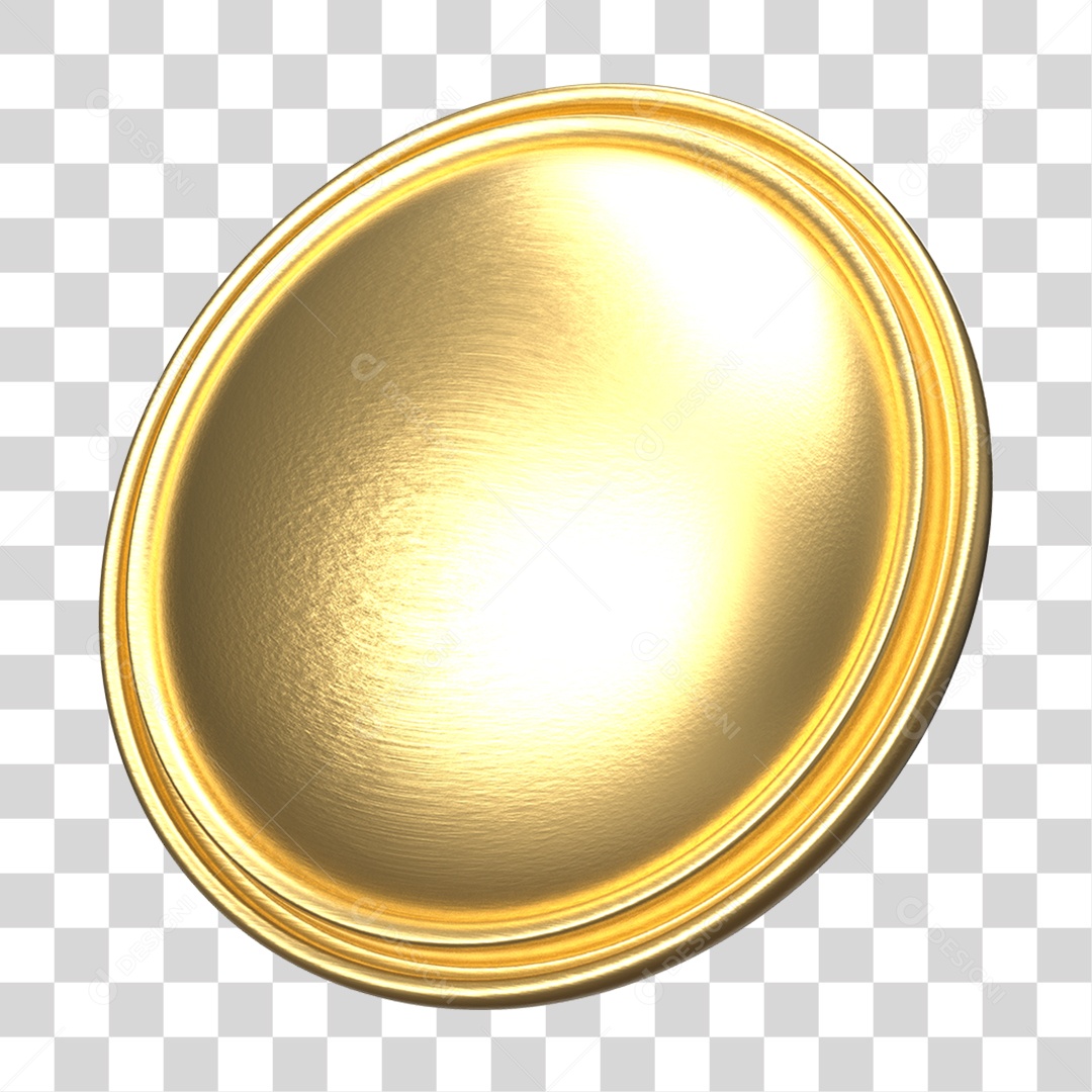 Elemento 3D Placa Forma PNG Transparente