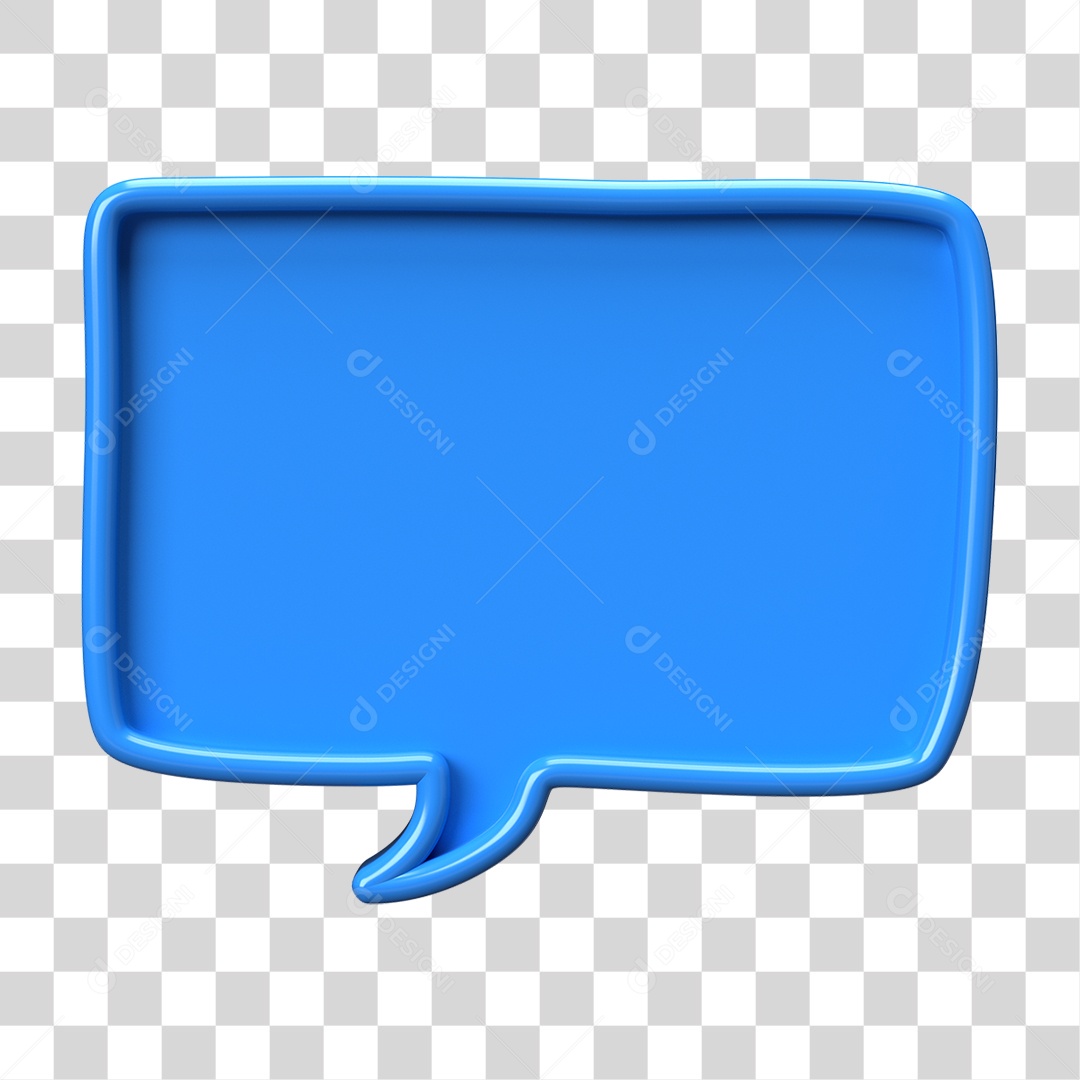 Elemento 3D Balão Forma PNG Transparente