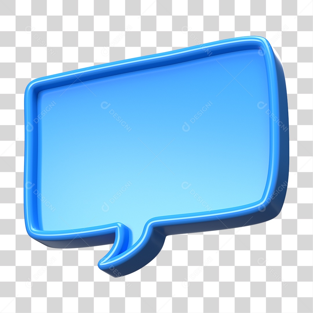 Elemento 3D Balão Forma PNG Transparente