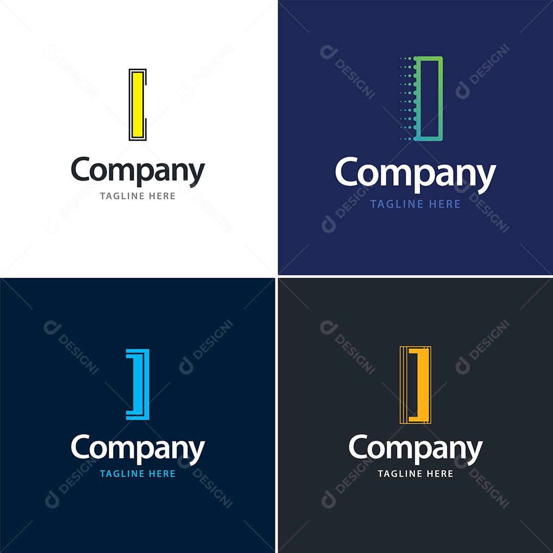 Logo de Empresa I Ilustração Vetor EPS