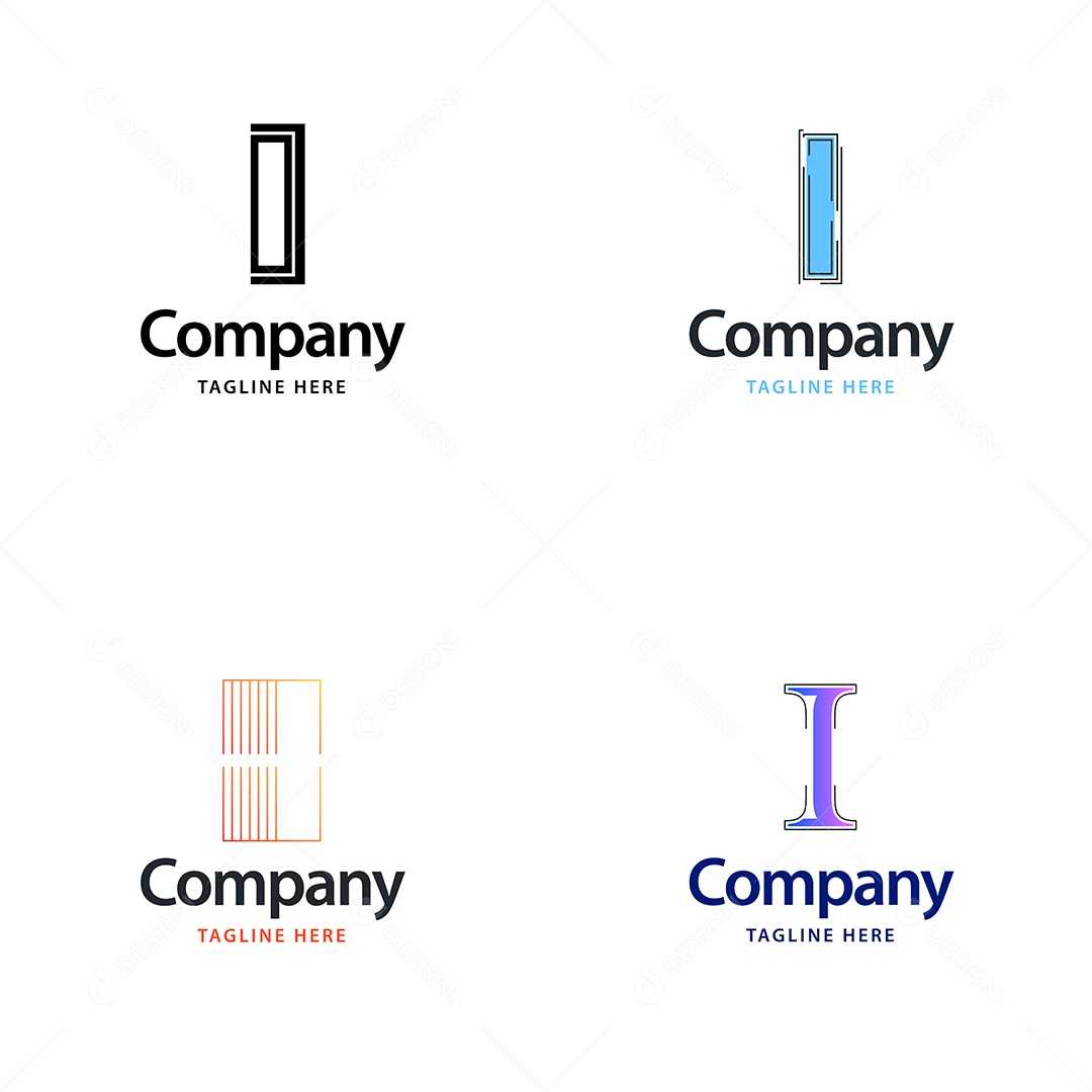 Logo de Empresa I Ilustração Vetor EPS