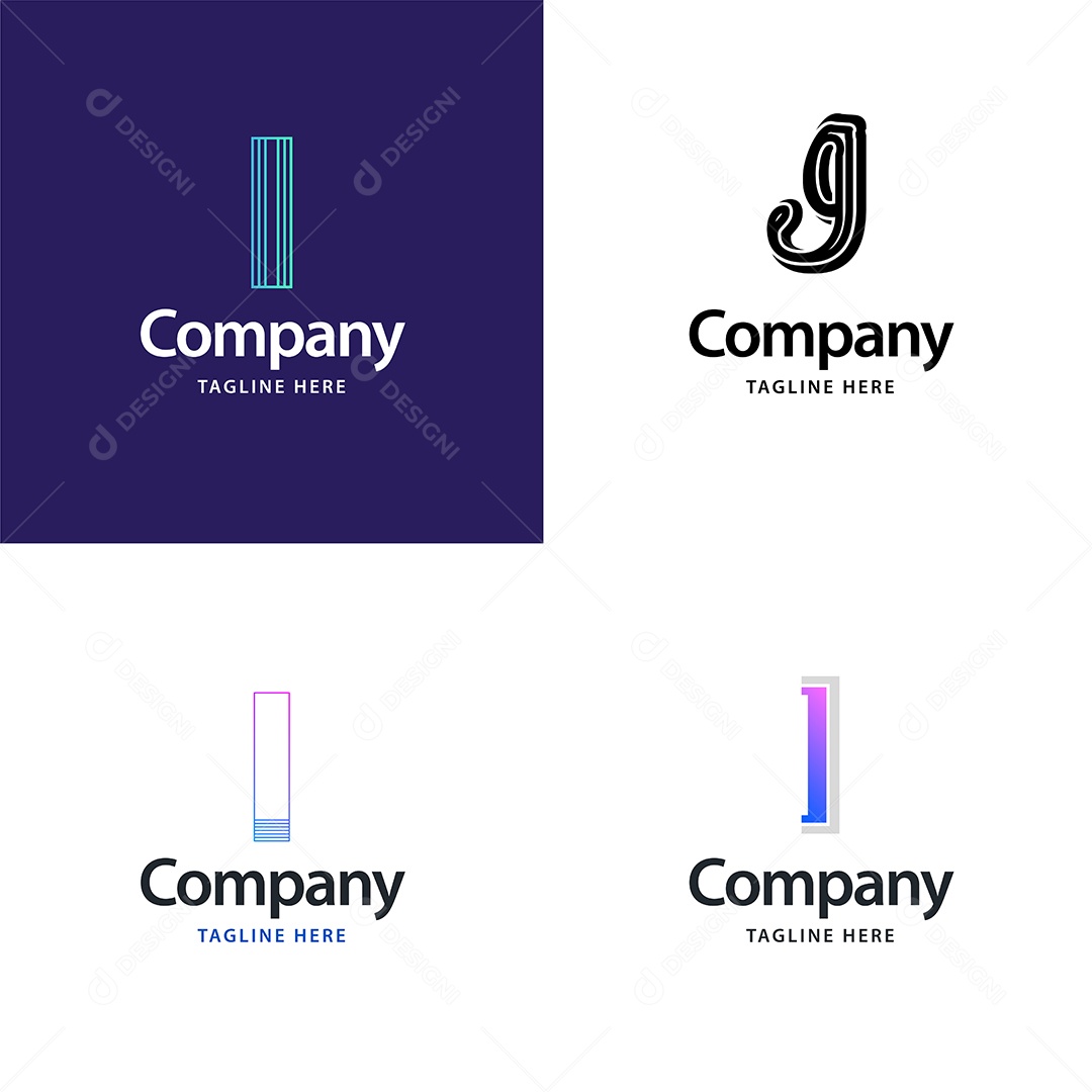 Logo de Empresa I Ilustração Vetor EPS