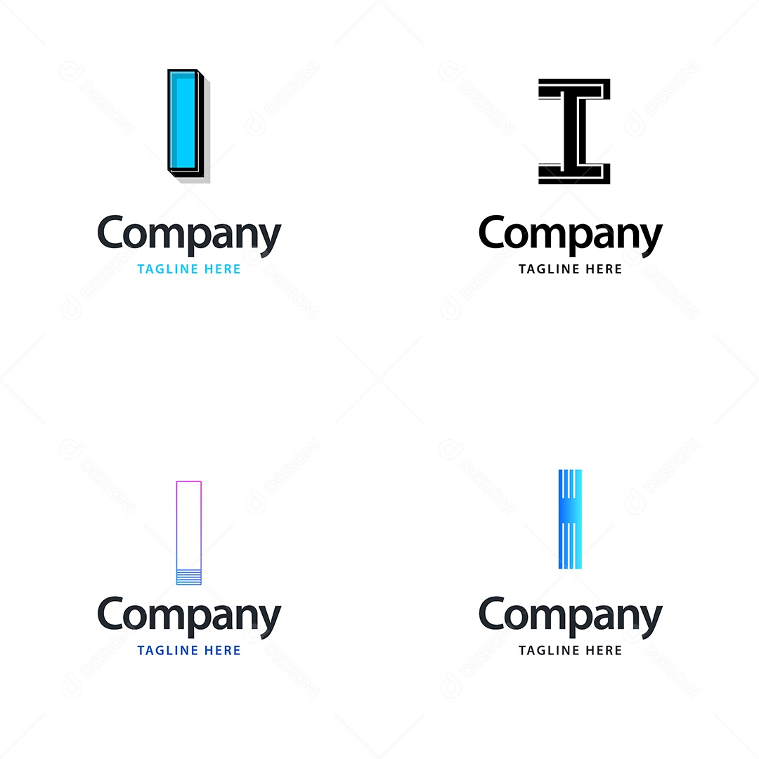 Logo de Empresa I Ilustração Vetor EPS