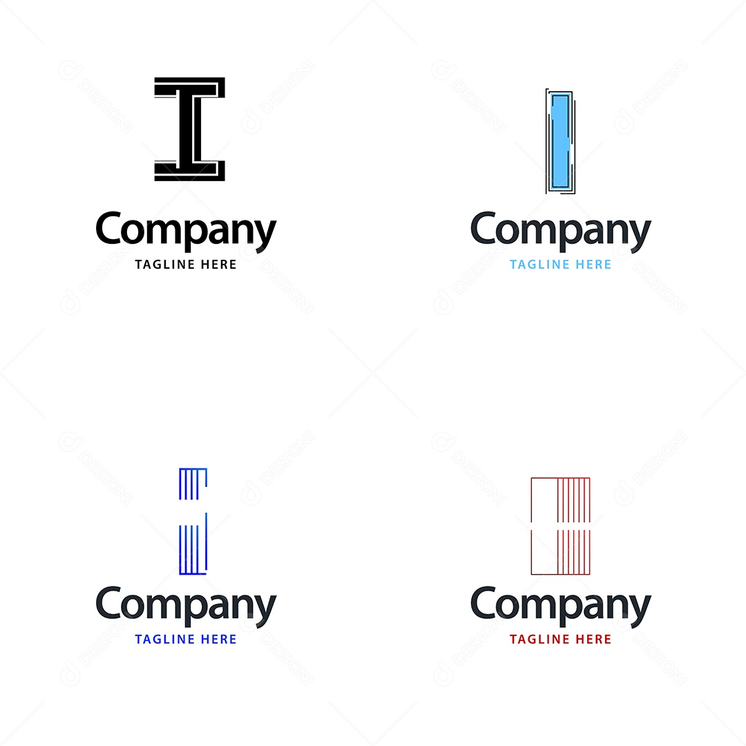 Logo de Empresa I Ilustração Vetor EPS