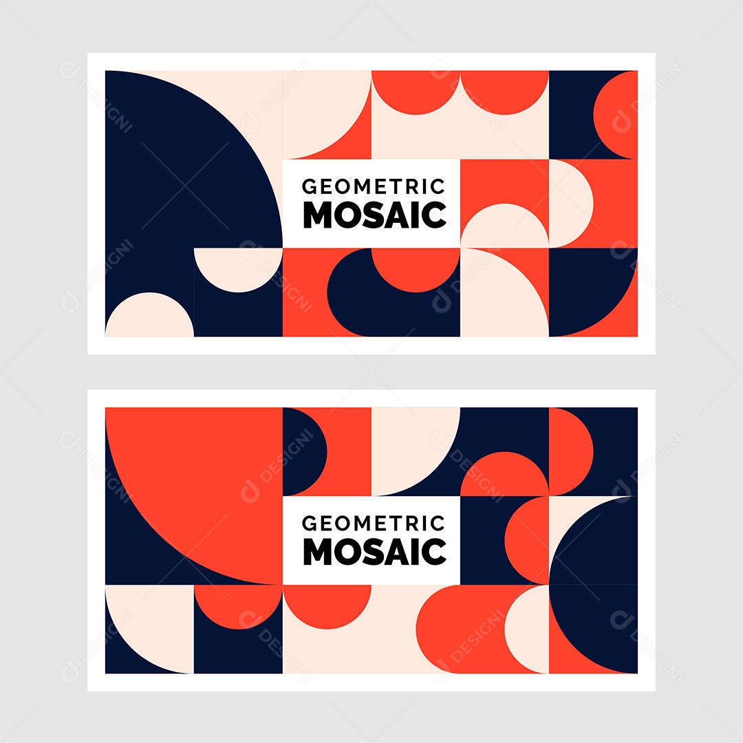 Fundo de Formas Geométricas Abstratas Ilustração Vetor EPS