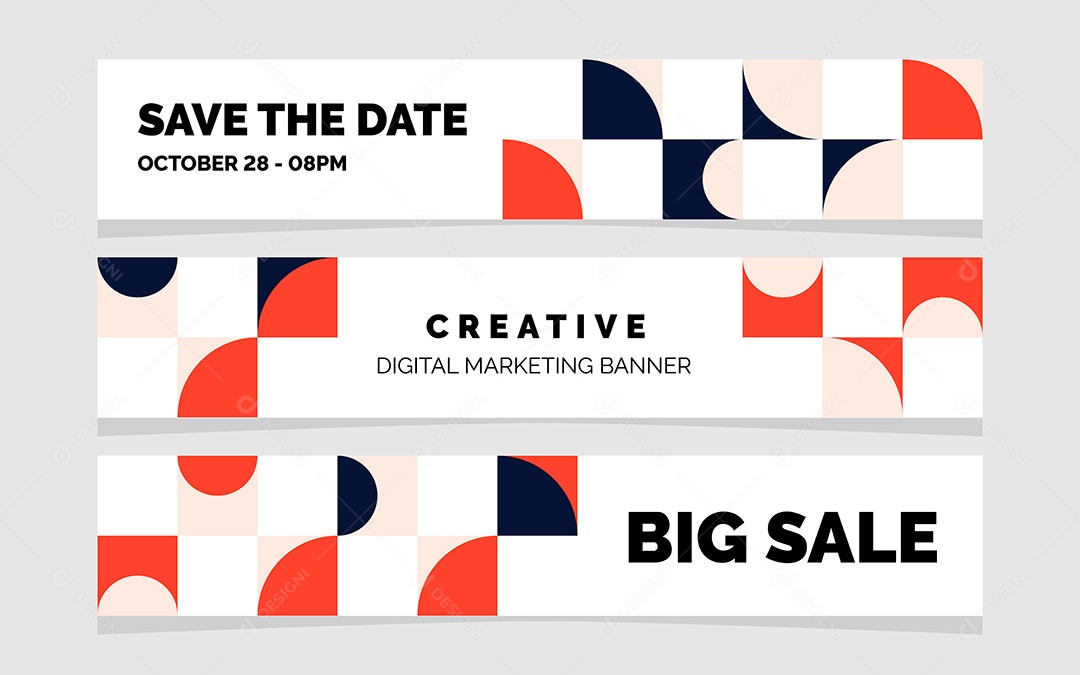 Fundo de Formas Geométricas Abstratas Ilustração Vetor EPS