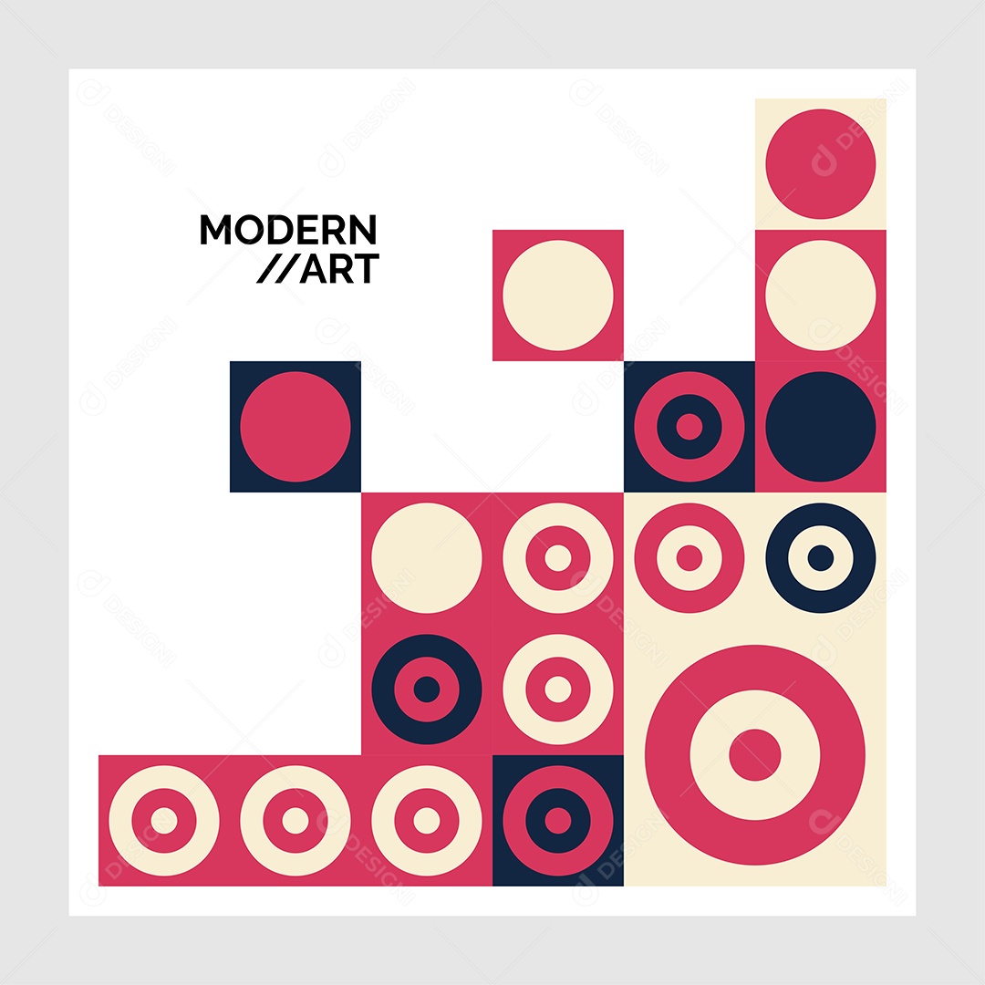 Fundo de Formas Geométricas Abstratas Ilustração Vetor EPS