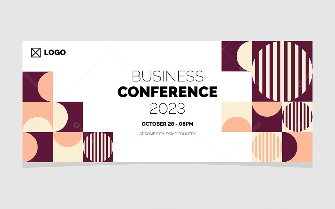 Conferência de Negócios Ilustração Vetor EPS Editável