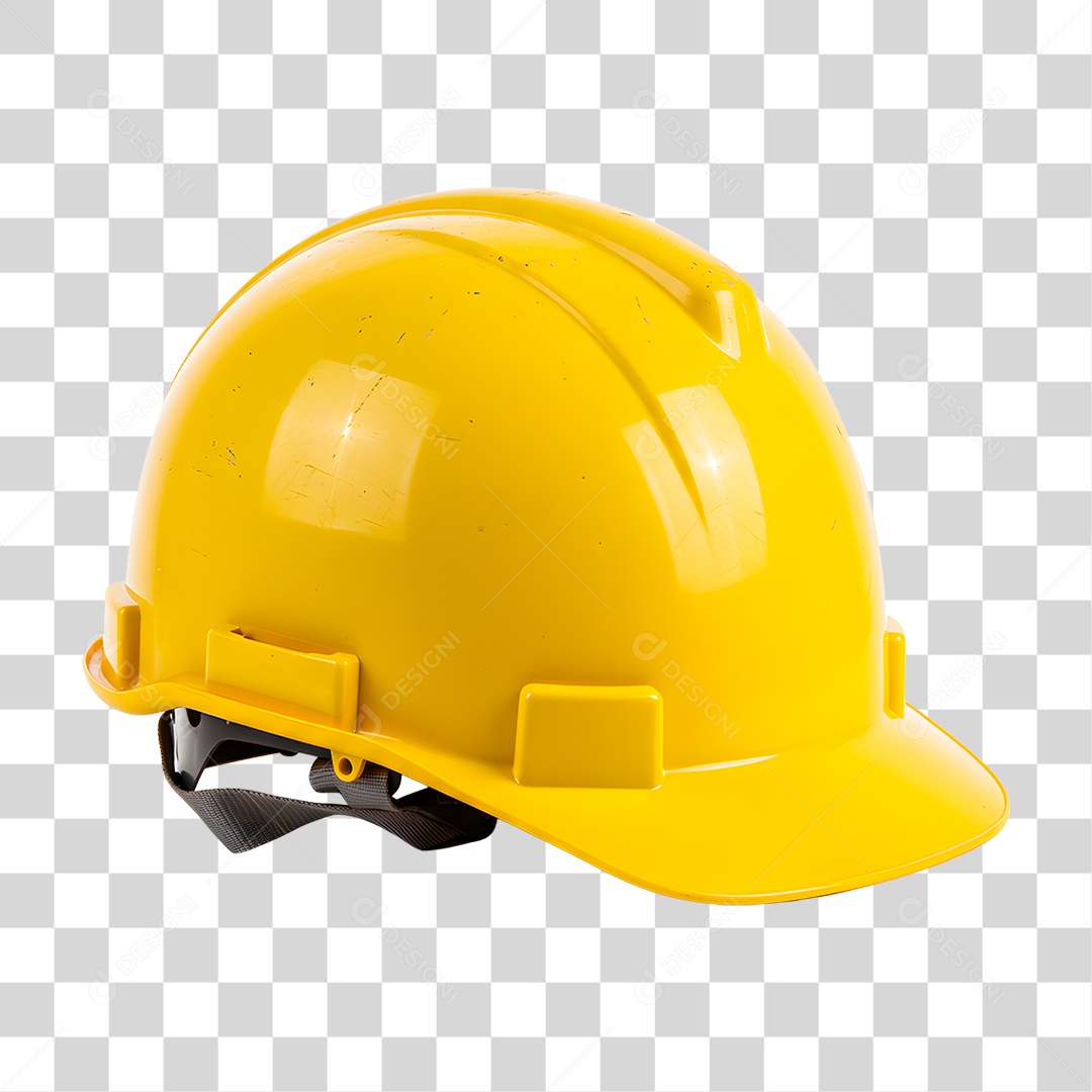 Capacete de Obras PNG Transparente