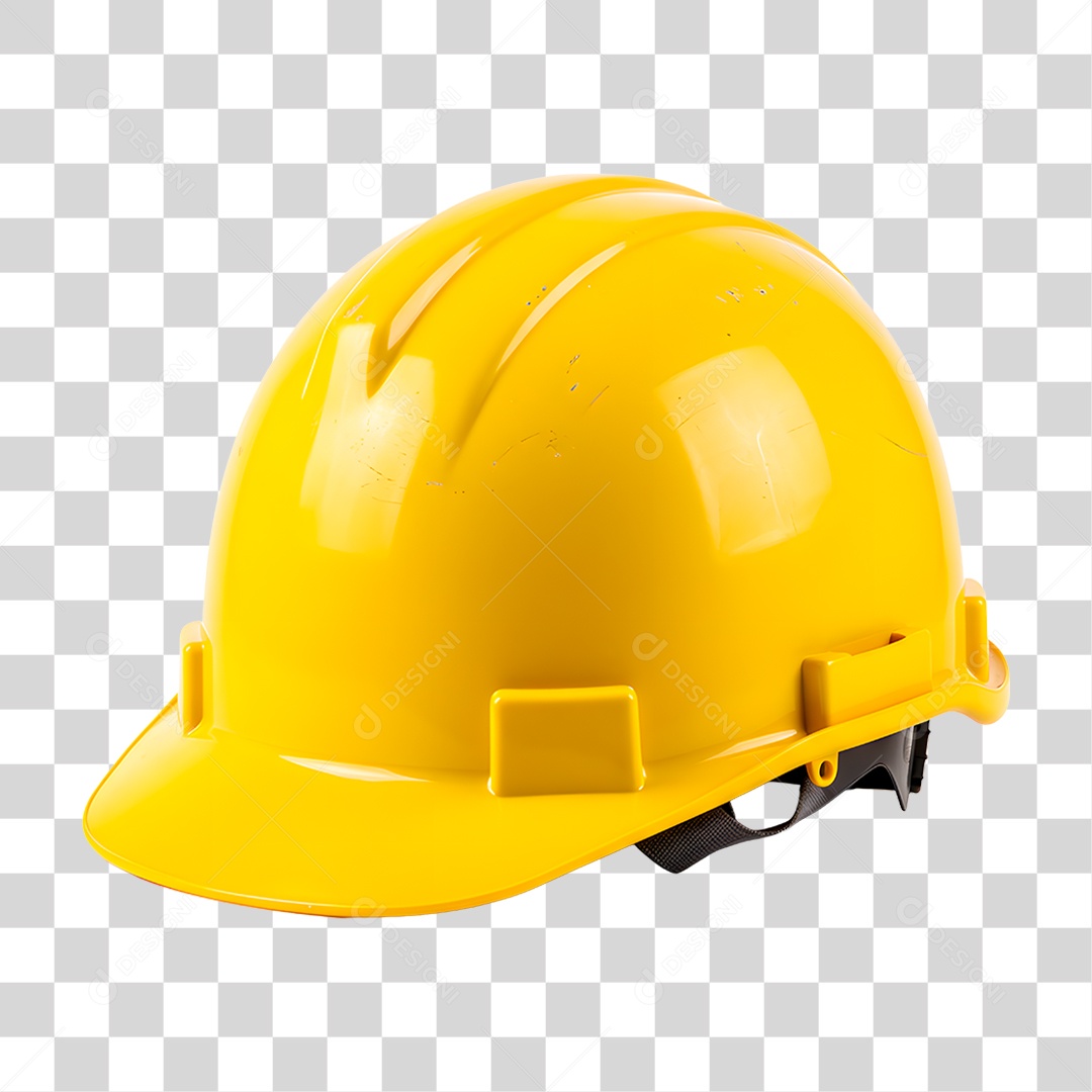 Capacete de Obras PNG Transparente
