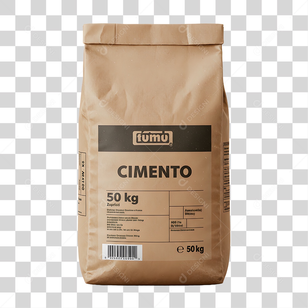 Saco de Cimento PNG Transparente