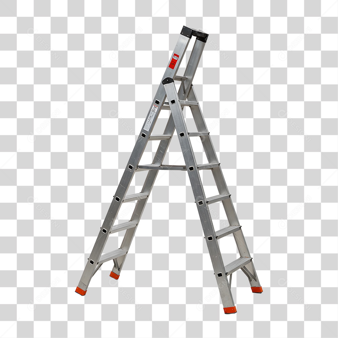 Escada de Alumínio PNG Transparente