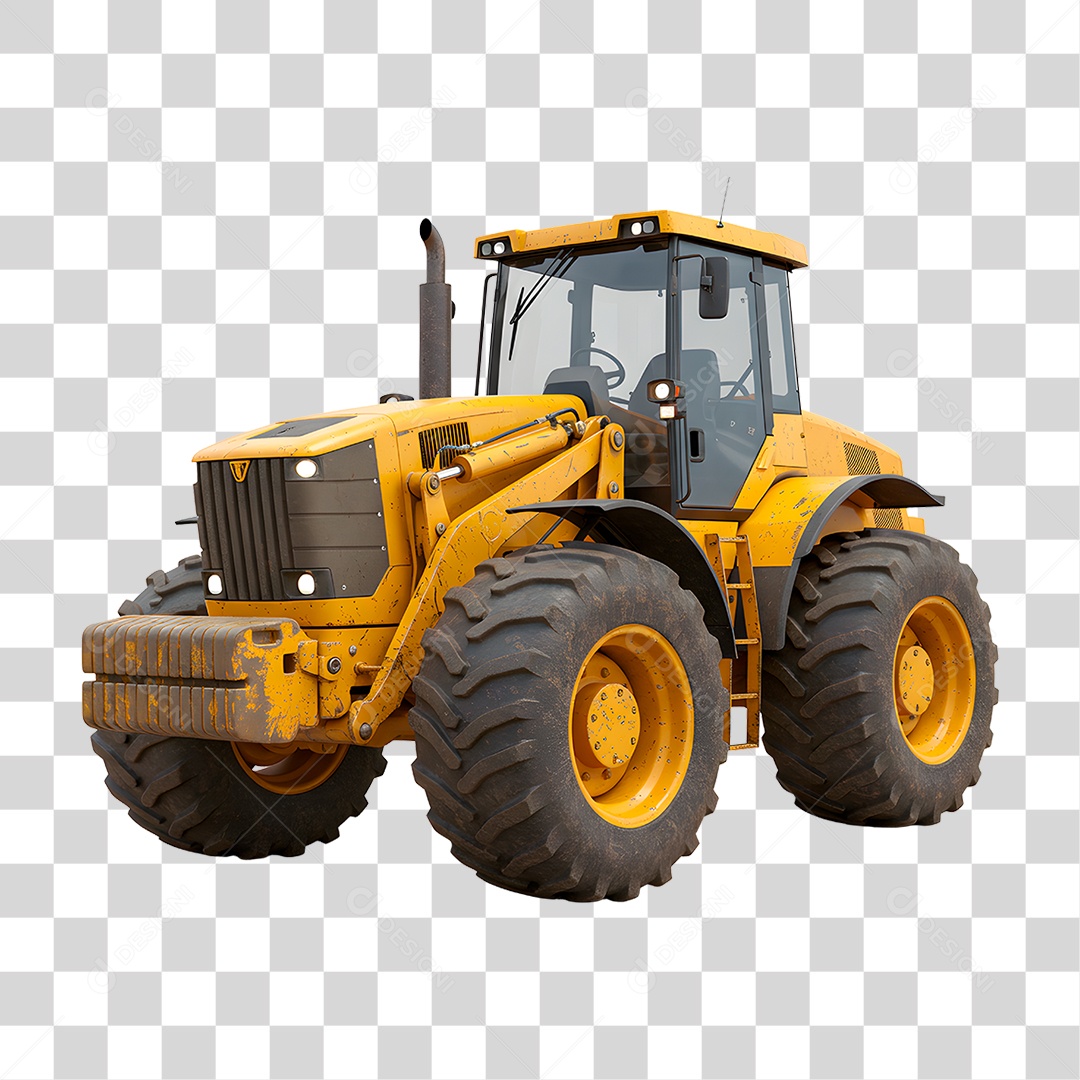 Máquina Pesada PNG Transparente