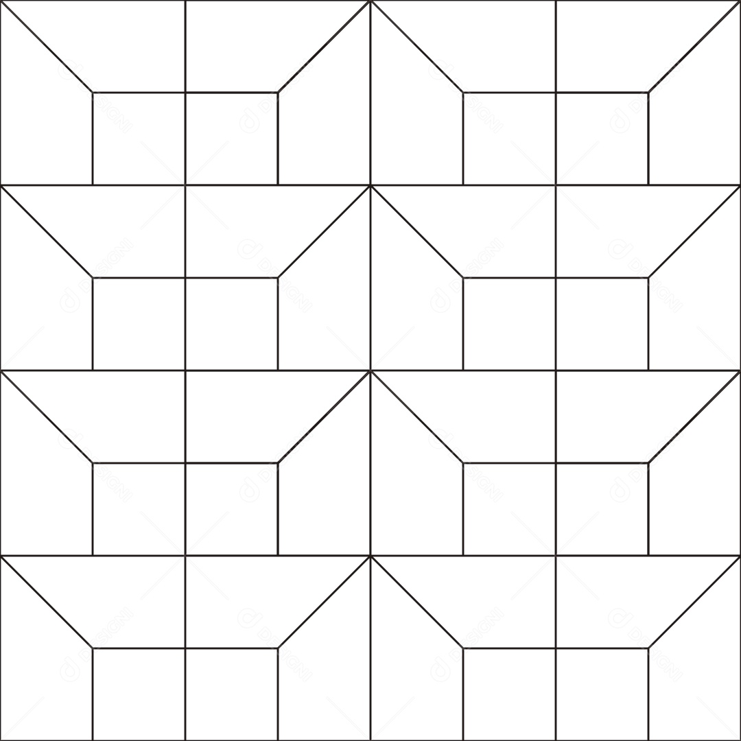 Padrão de Losango Aleatório Ilustração Vetor EPS