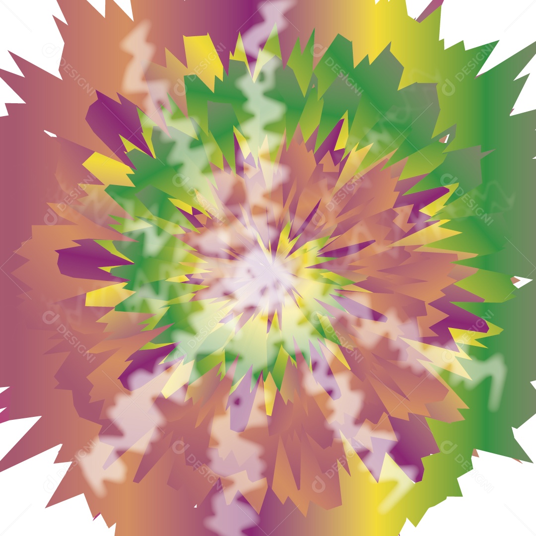 Formas Dinâmicas Ilustração Vetor EPS