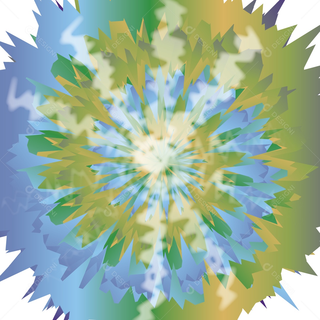 Formas Dinâmicas Ilustração Vetor EPS